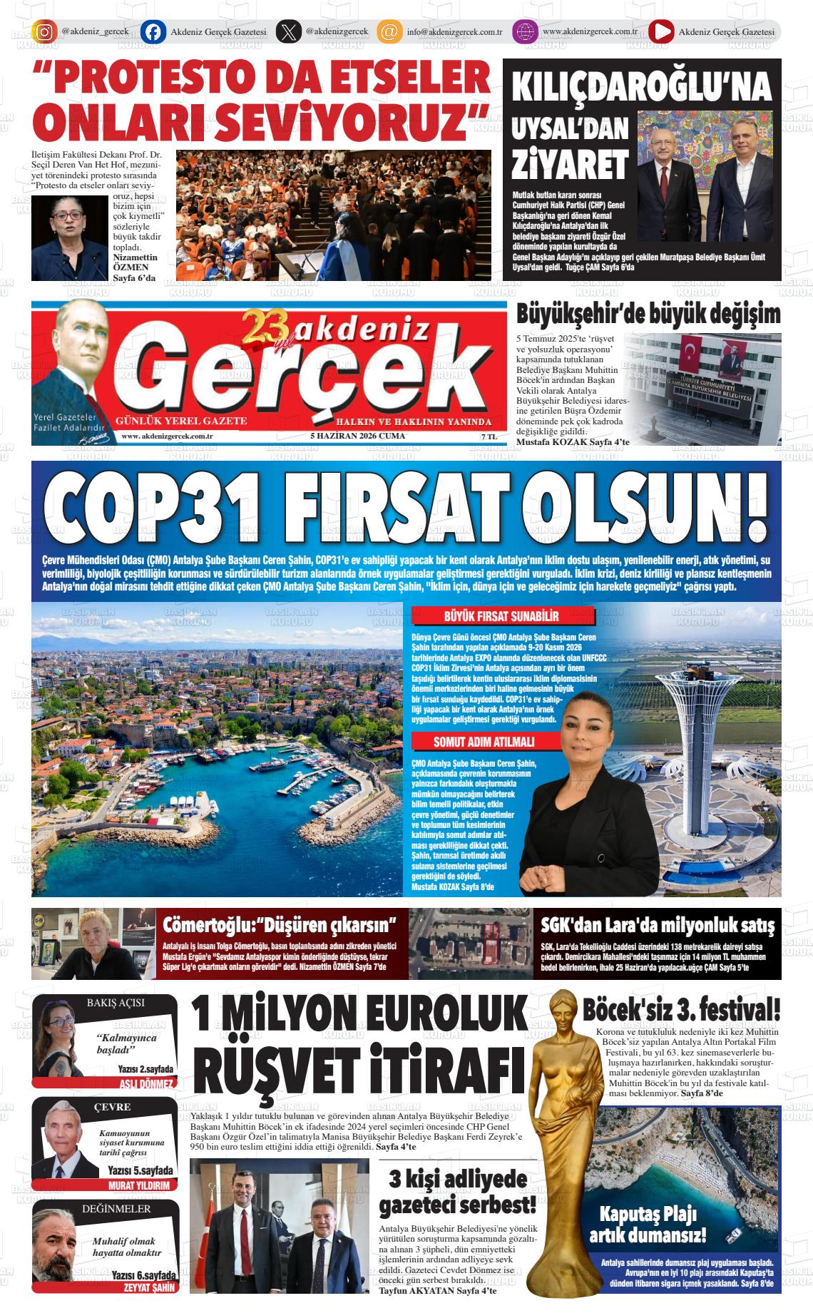 Antalya Akdenizgercek 05.06.2026