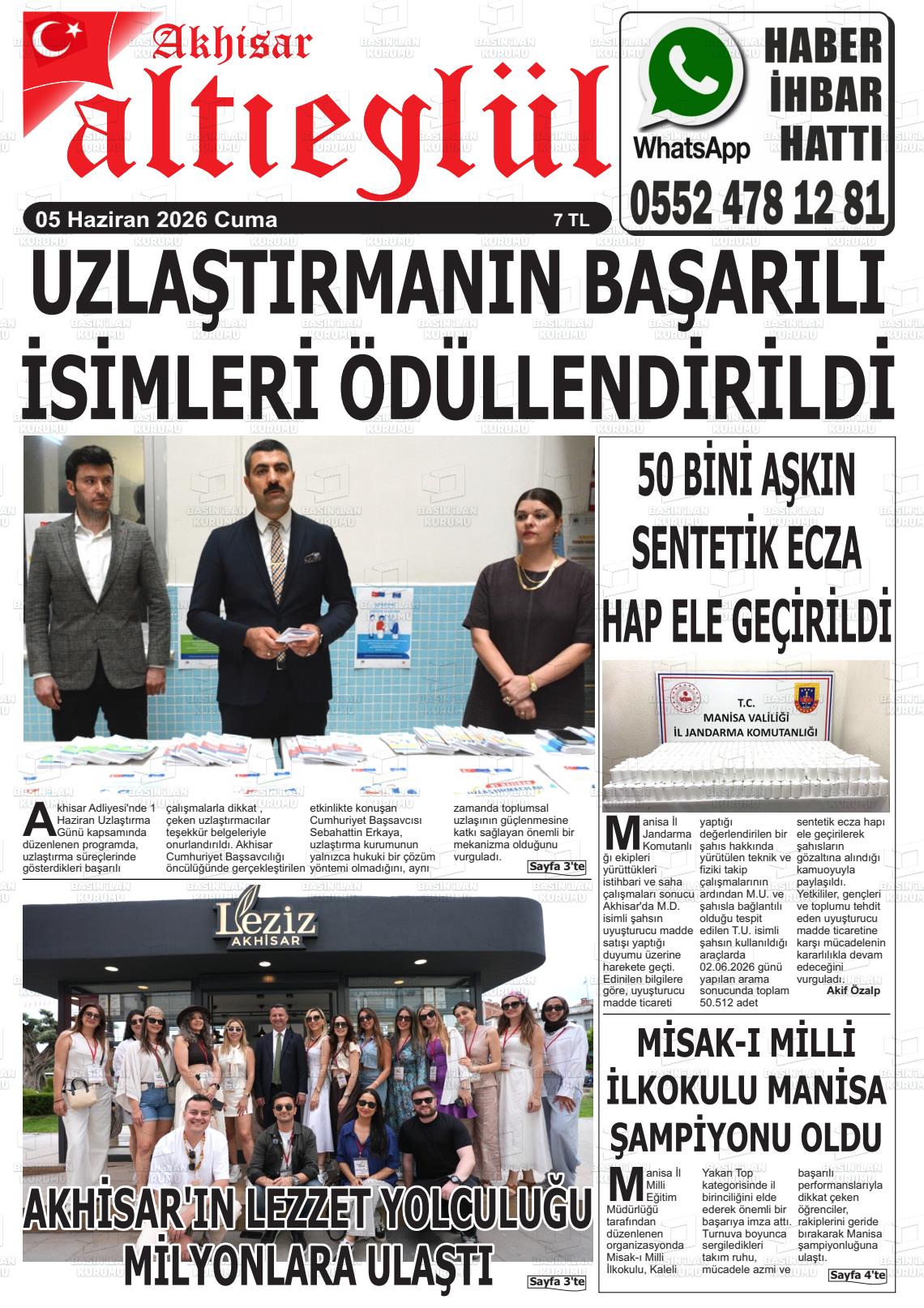 Manisa Akhisargundem 05.06.2026