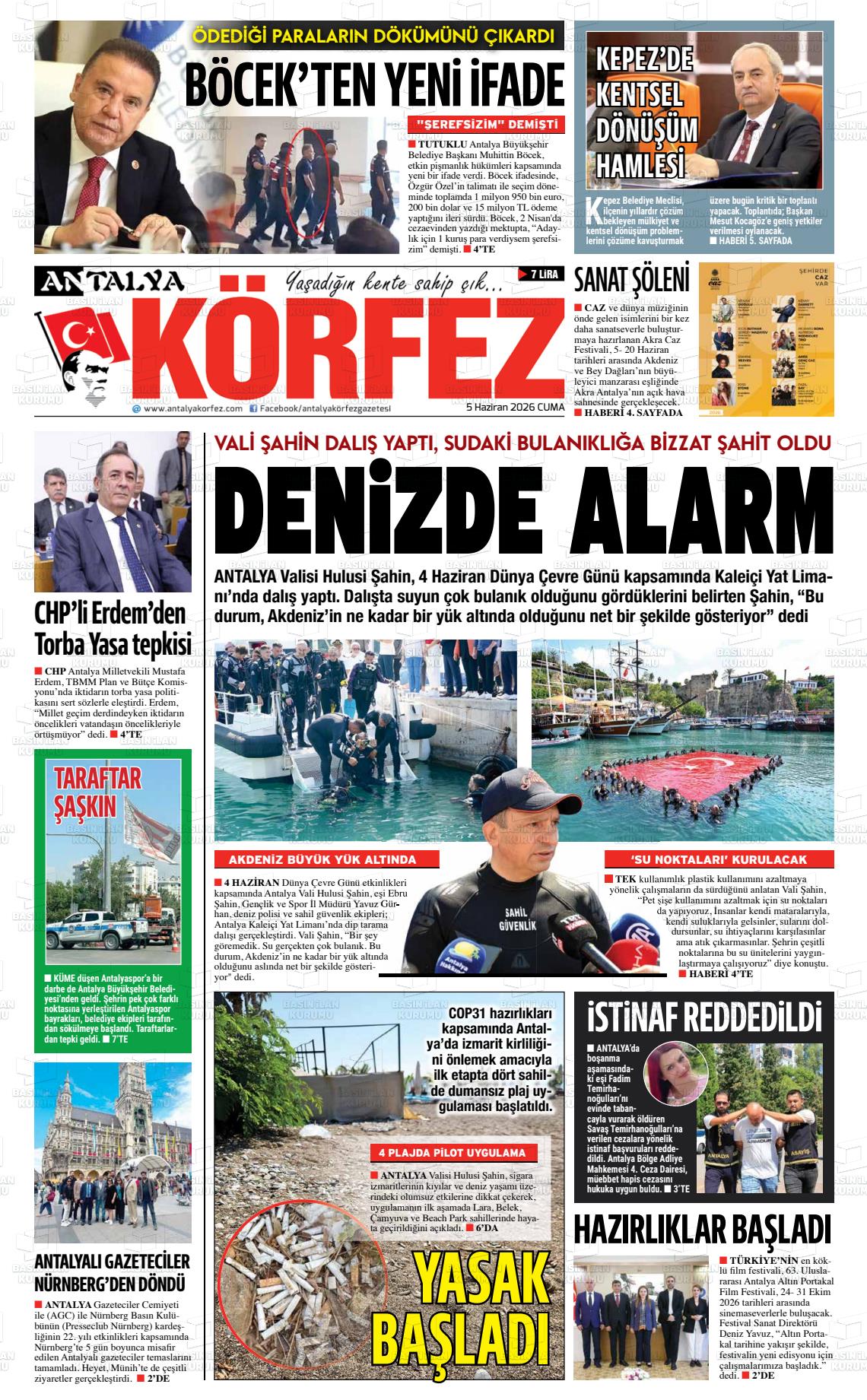 Antalya Korfez 05.06.2026