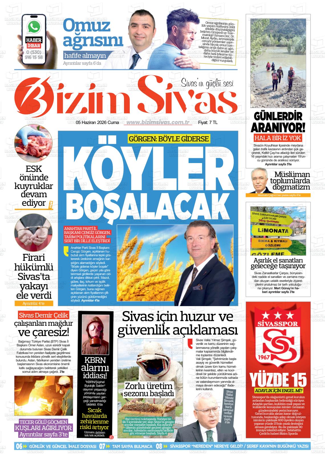 Sivas Bizim 05.06.2026