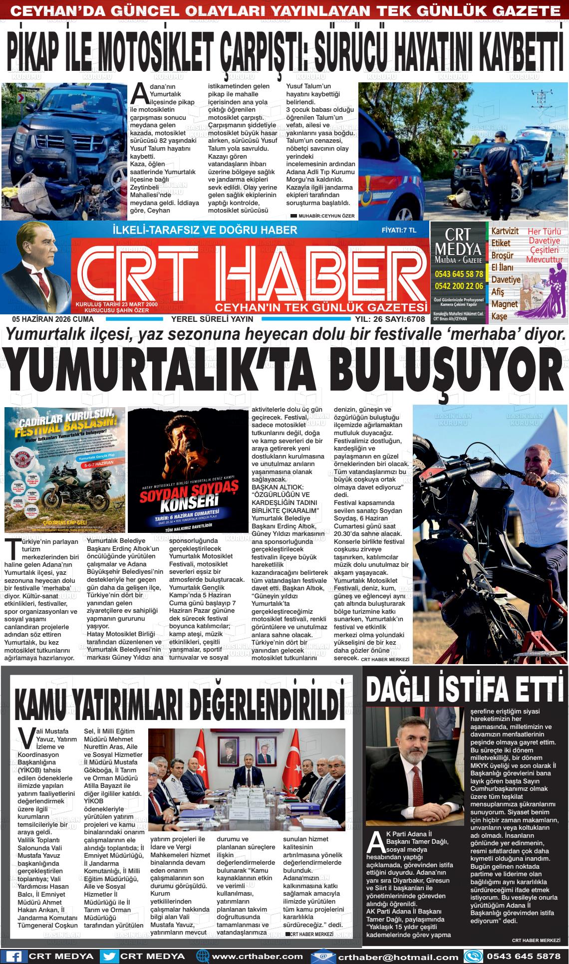 Adana Crthaber 05.06.2026