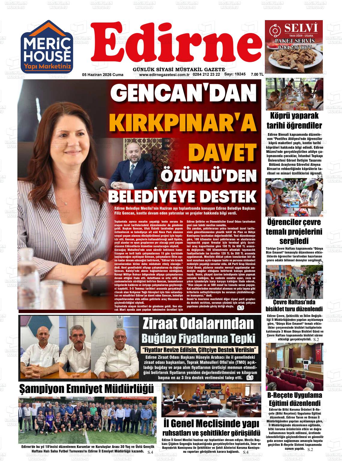 Edirne 05.06.2026