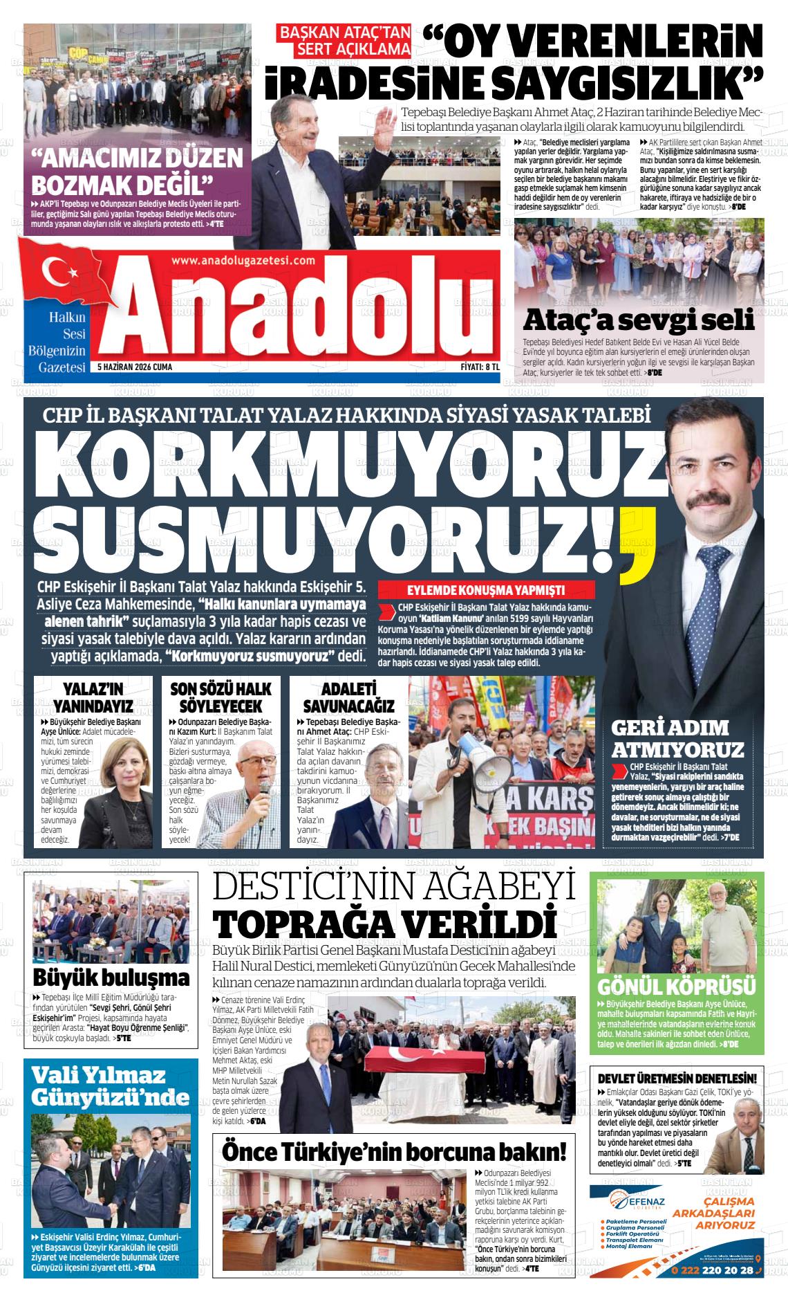Eskisehir Anadolu 05.06.2026