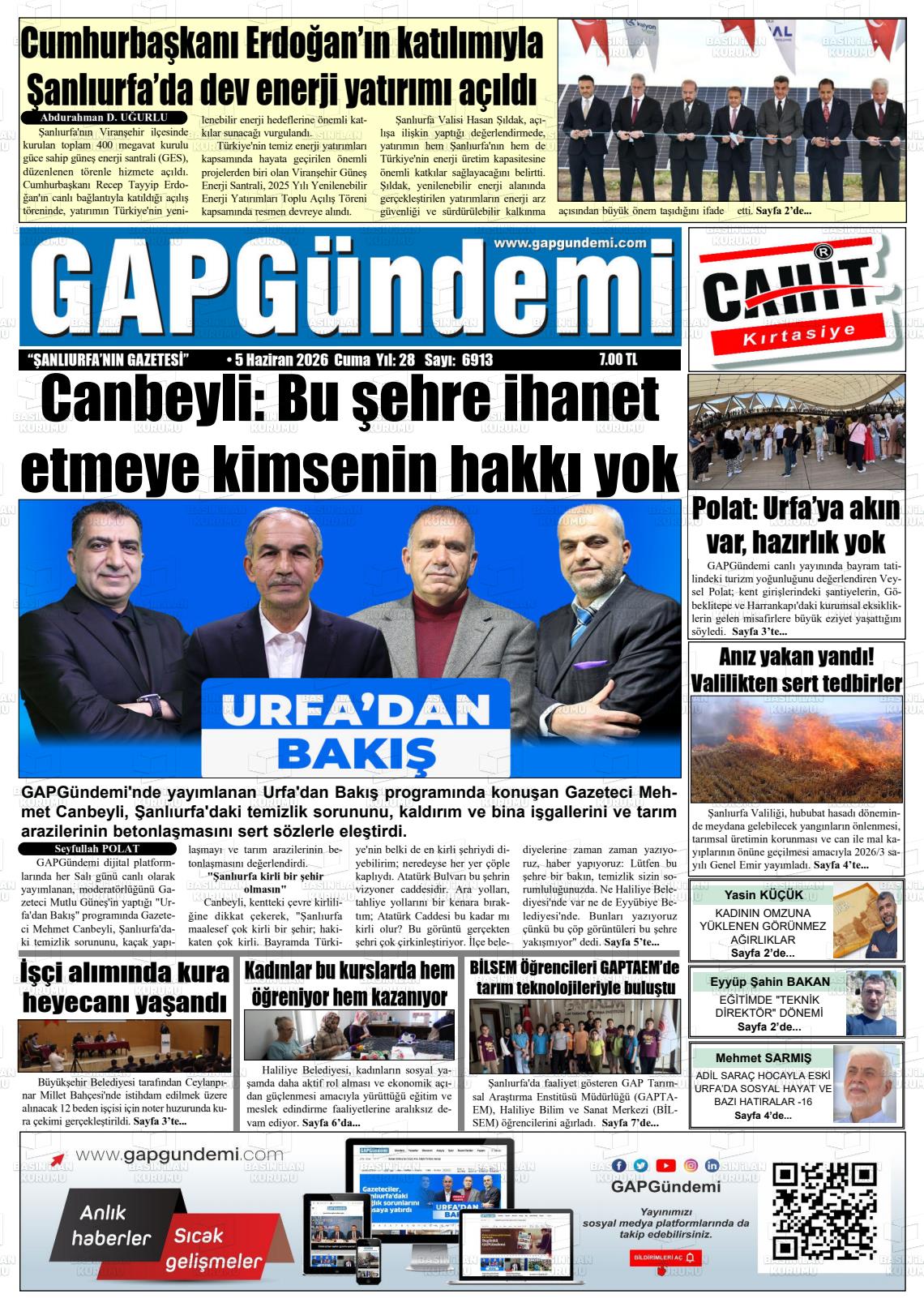 Sanliurfa Gapgundemi 05.06.2026