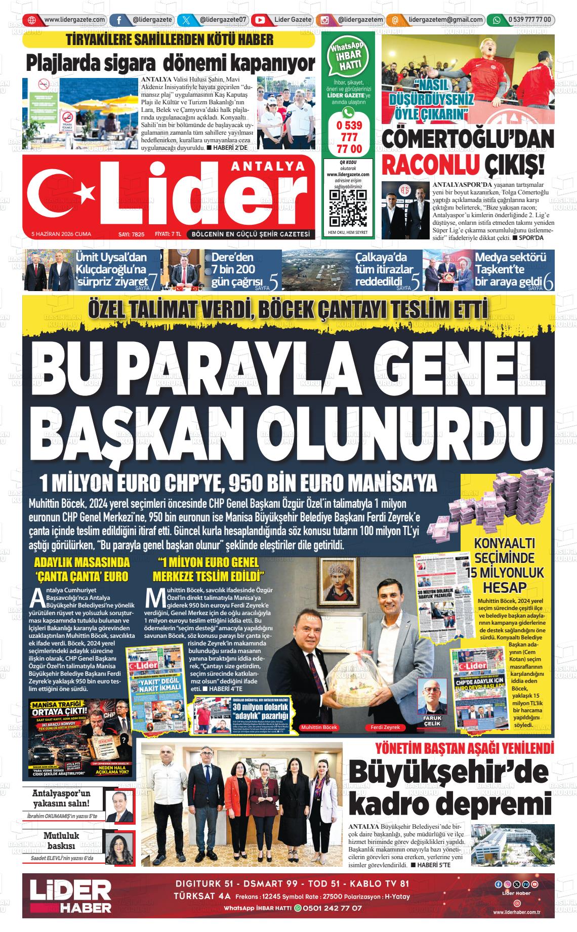 Antalya Gazetebir 05.06.2026