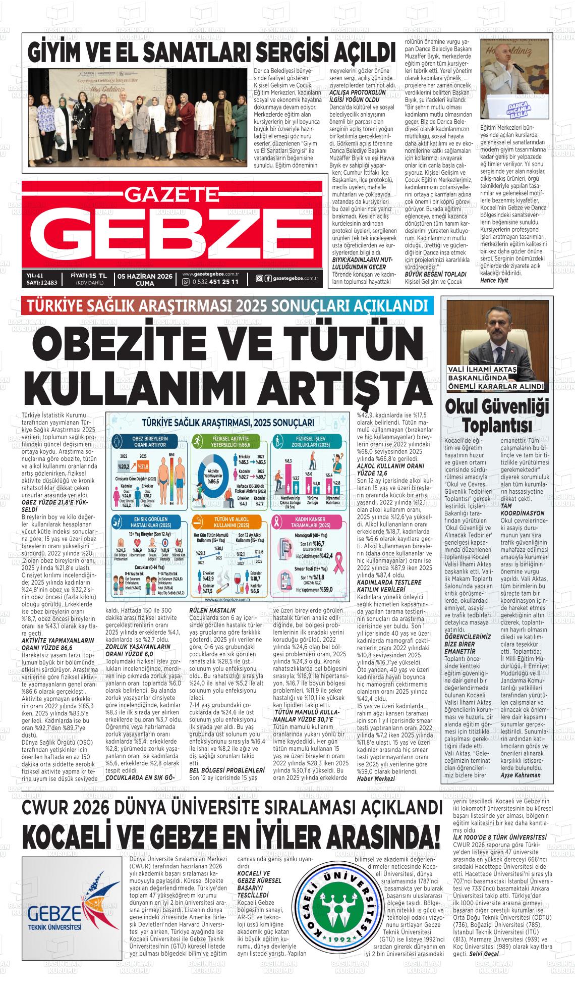 Kocaeli Gebze 05.06.2026