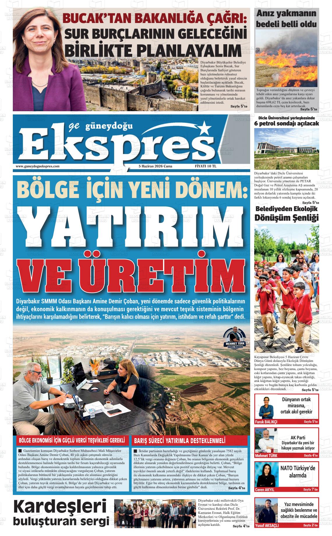 Diyarbakir Geguneydoguekspres 05.06.2026