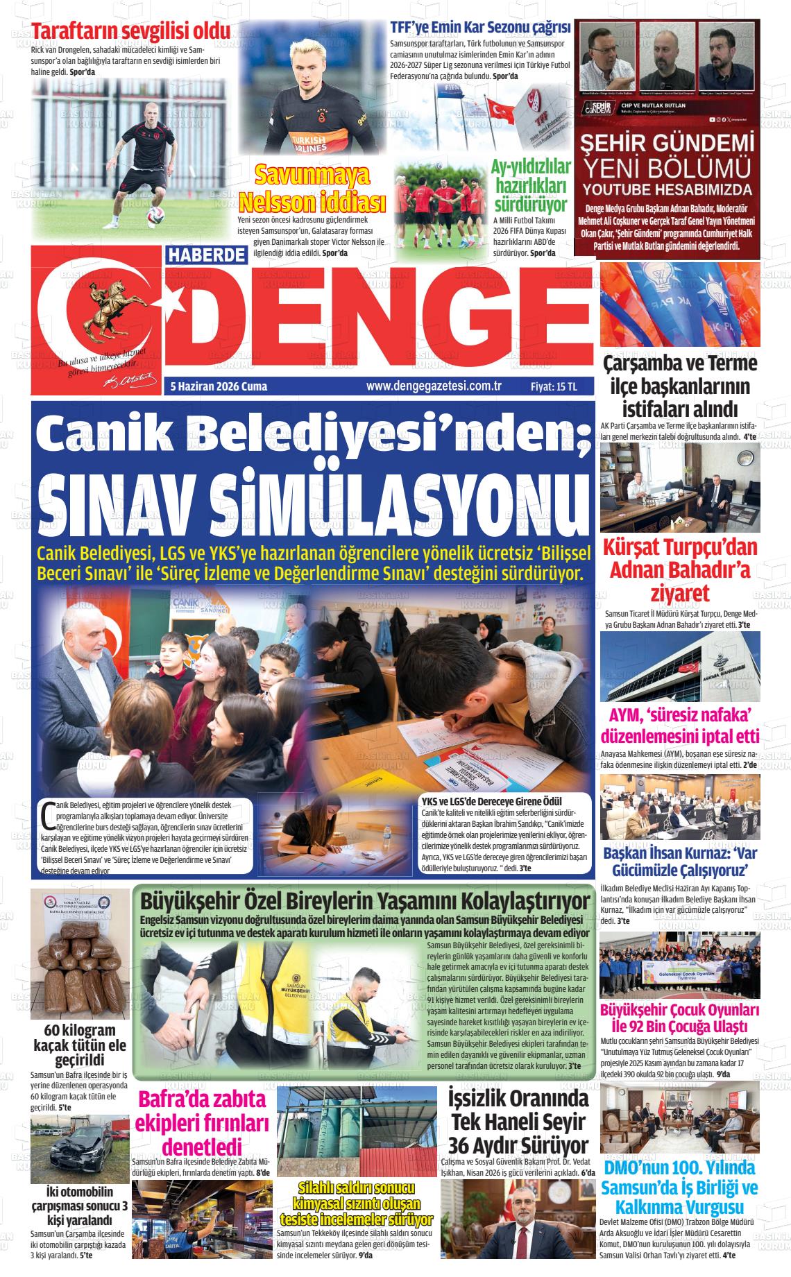 Samsun Haberdedenge 05.06.2026
