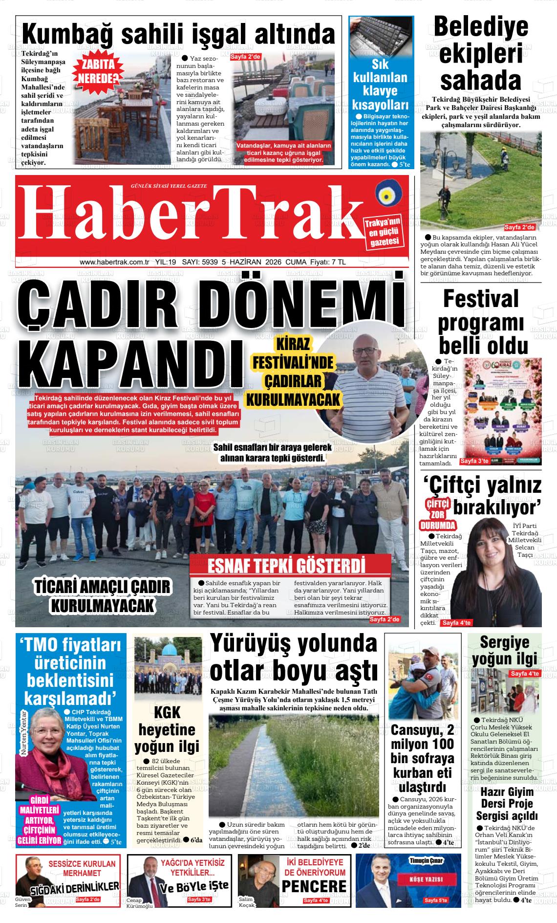 Tekirdag Habertrak 05.06.2026