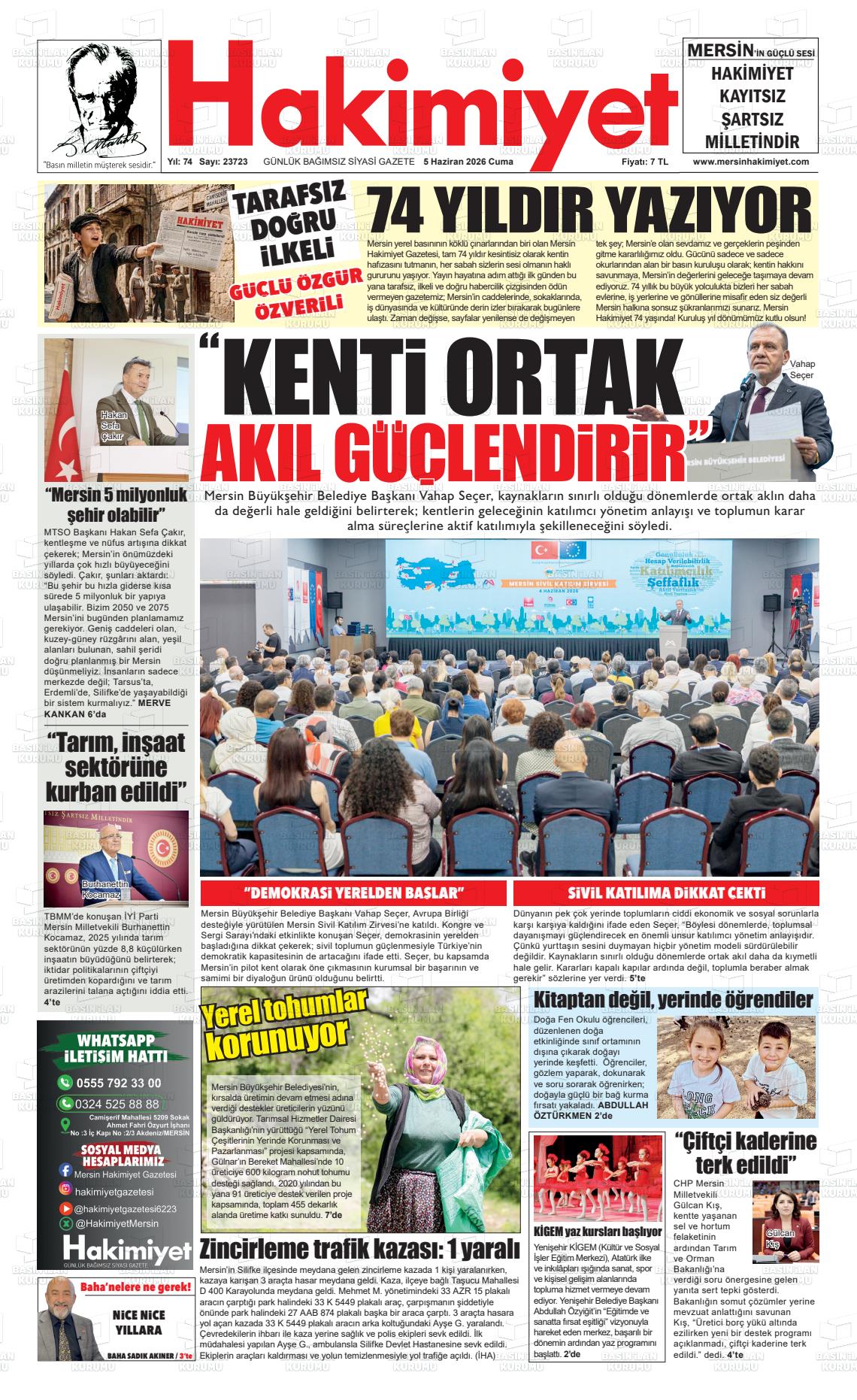 Konya Hakimiyet 05.06.2026