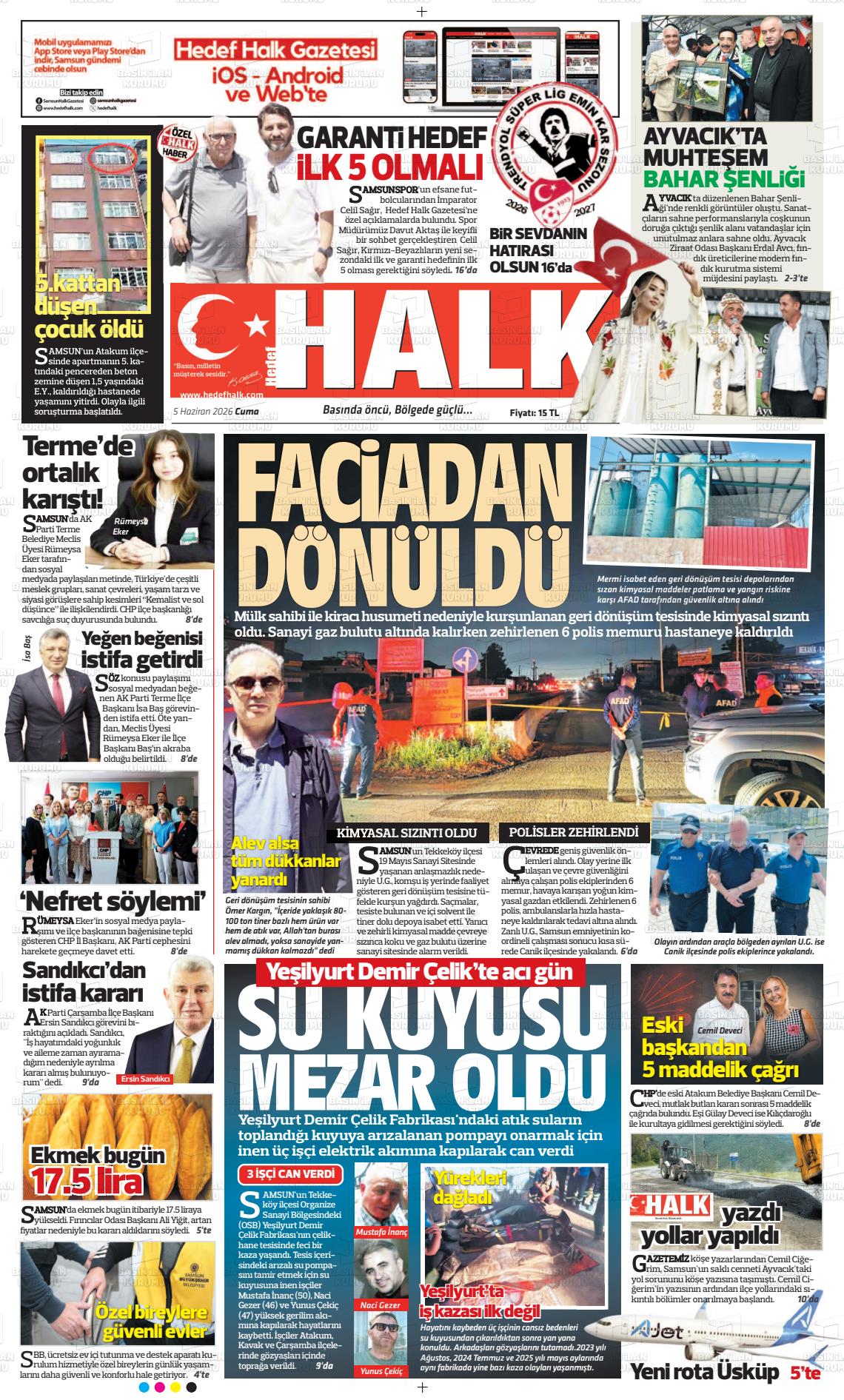 Samsun Hedefhalk 05.06.2026
