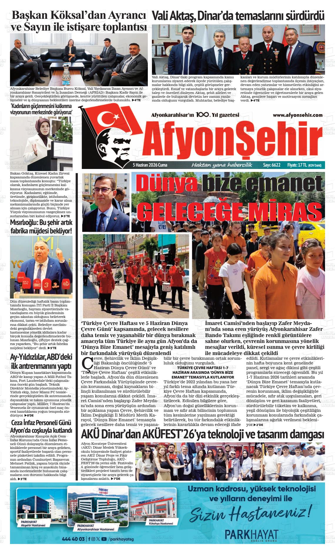 Afyonkarahisar Hisar 05.06.2026