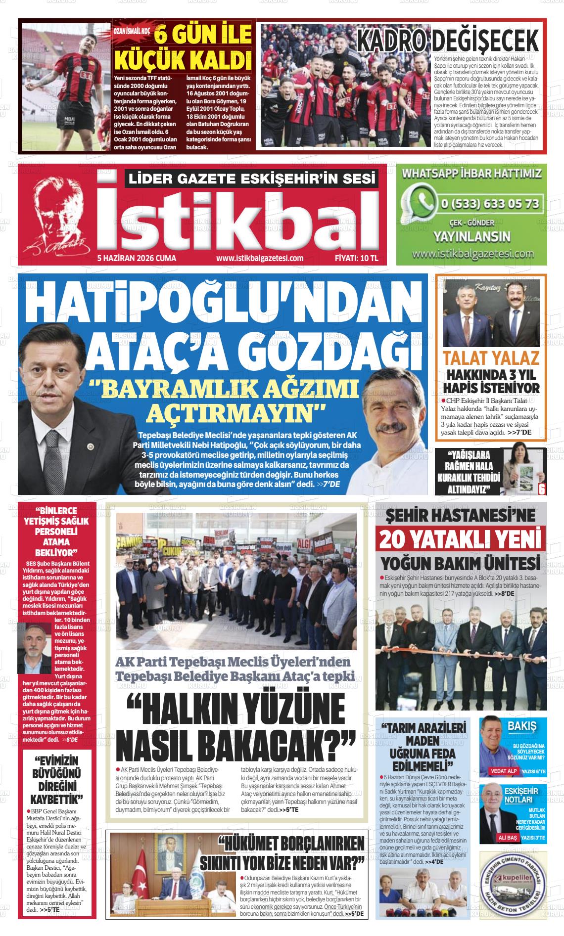 Eskisehir Istikbal 05.06.2026