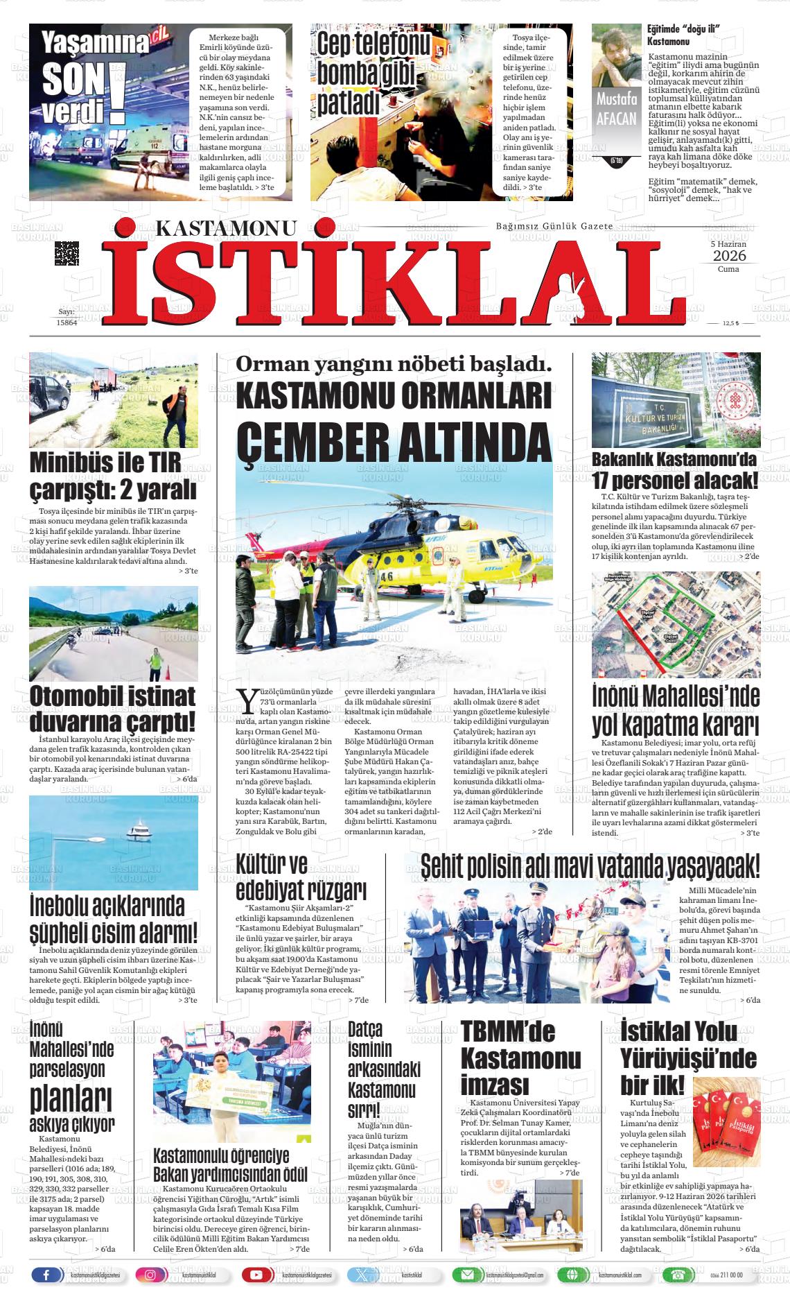 Kastamonu 05.06.2026