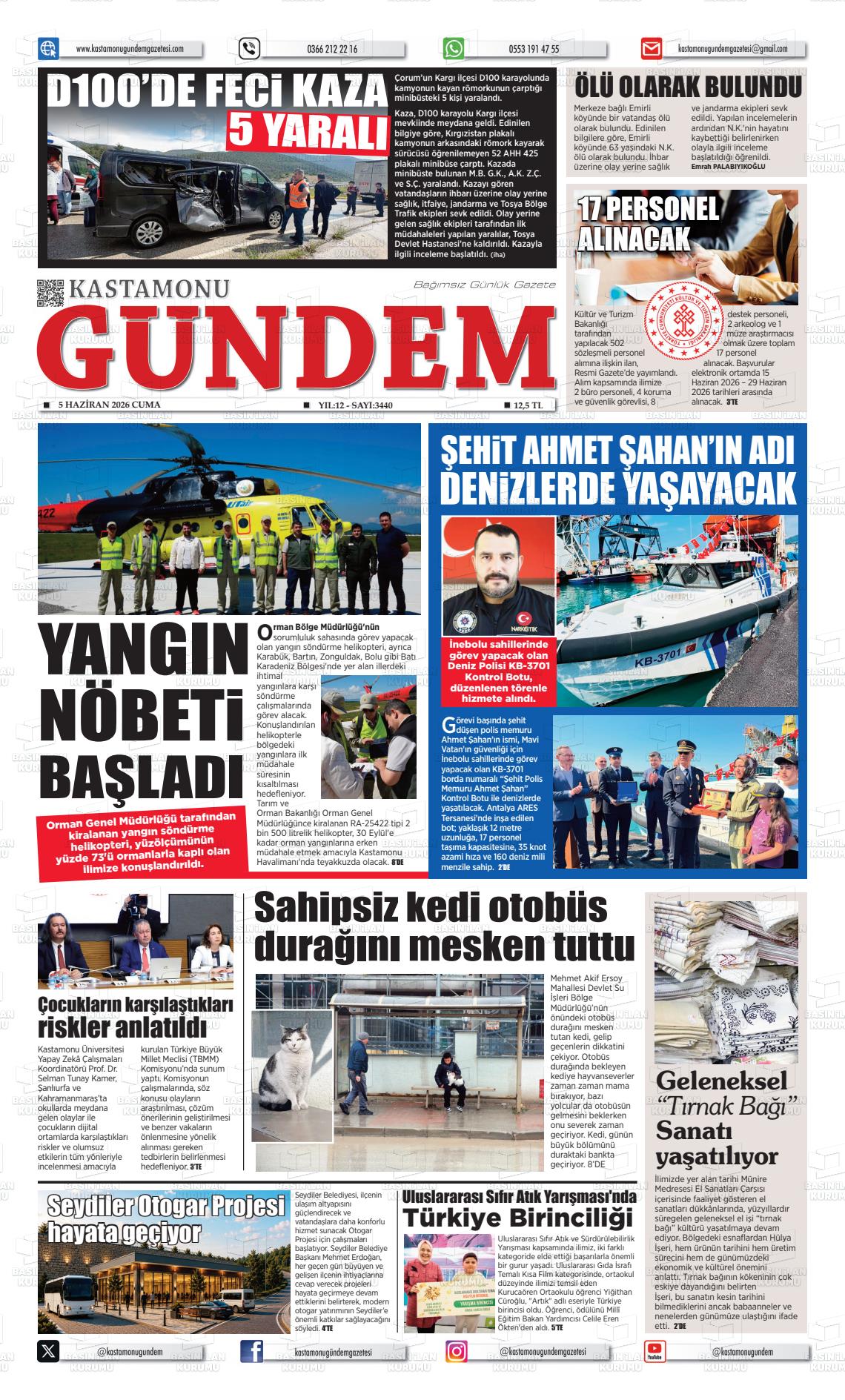 Kastamonu Gundem 05.06.2026