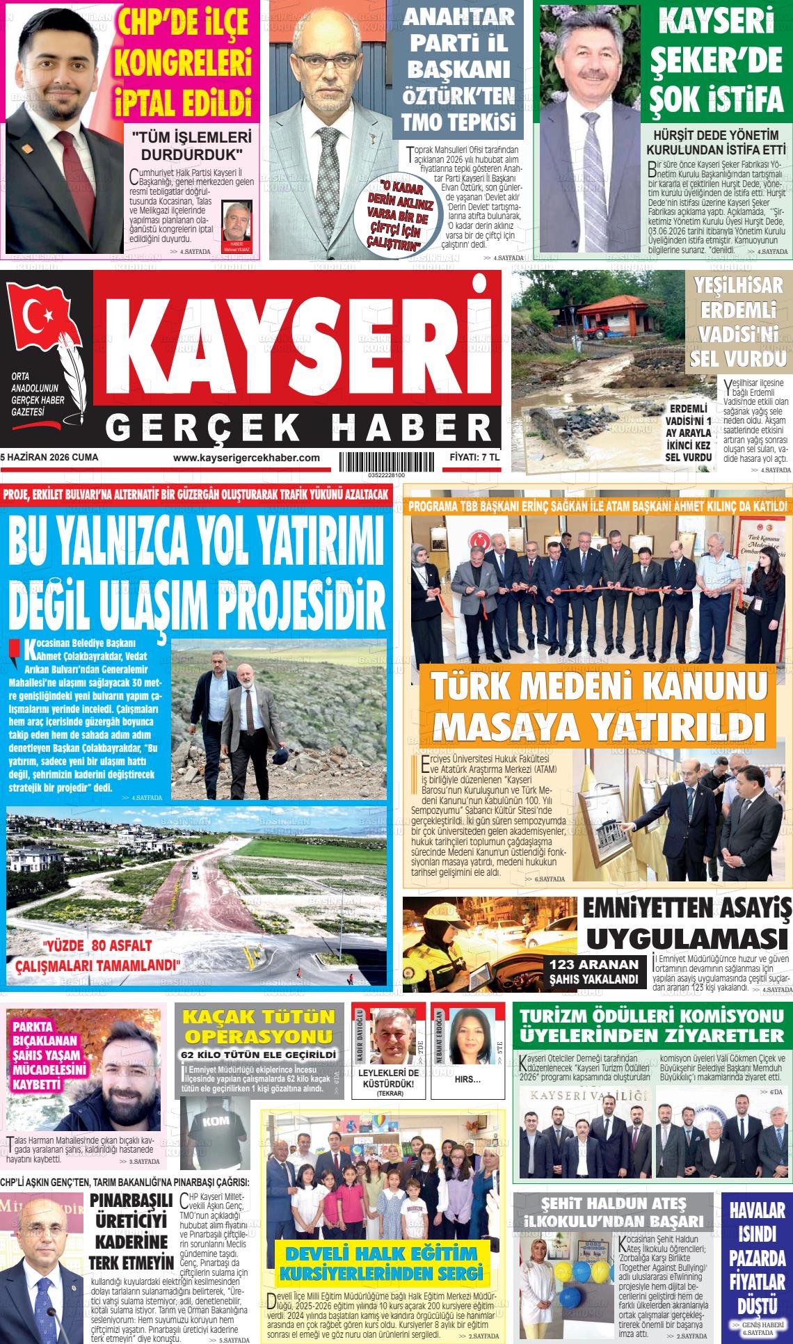Kayseri Starhaber 05.06.2026