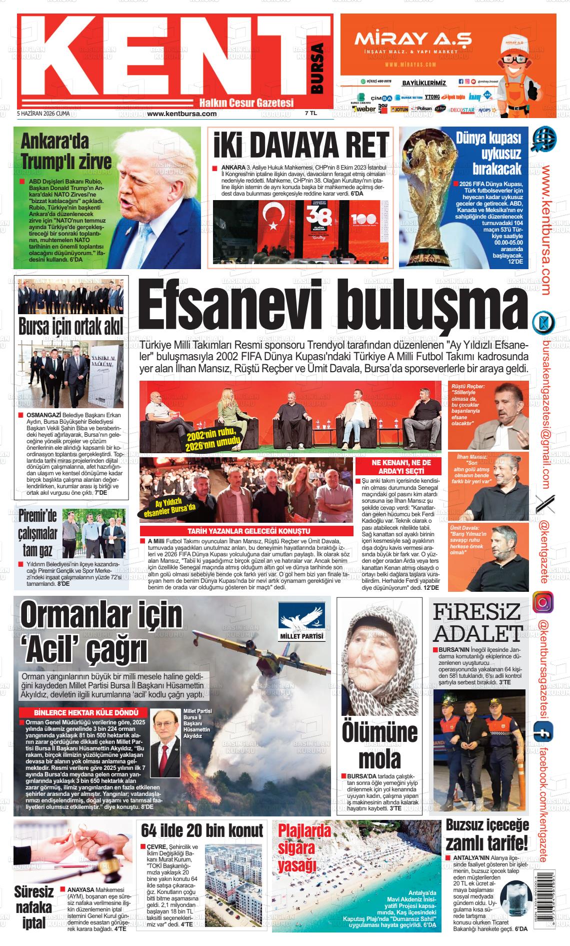 Bursa Kent 05.06.2026