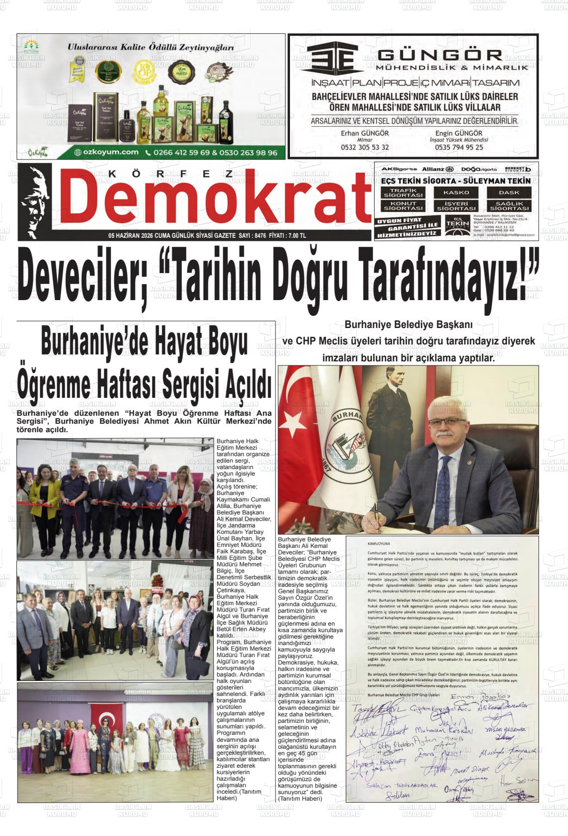 Balikesir Korfezdemokrat 05.06.2026