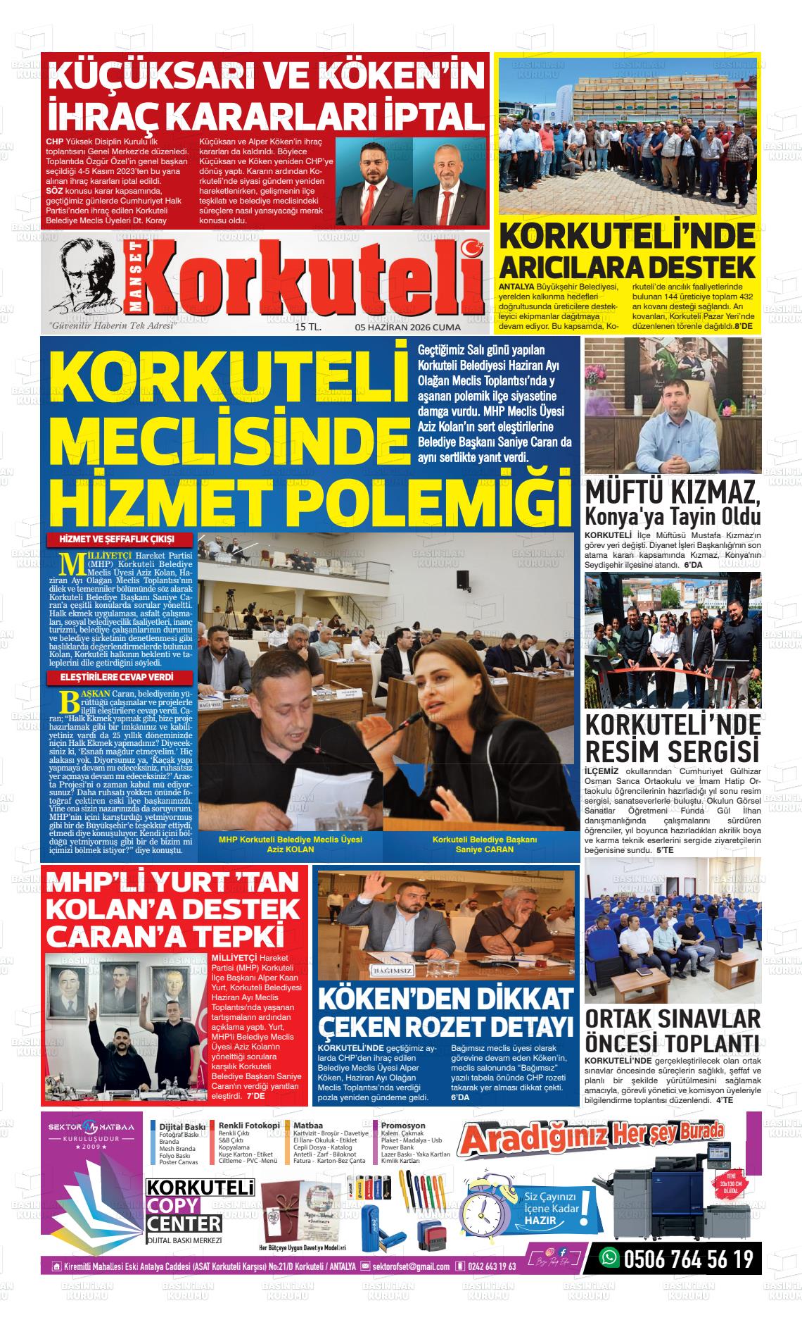 Antalya Korkutelimanset 05.06.2026
