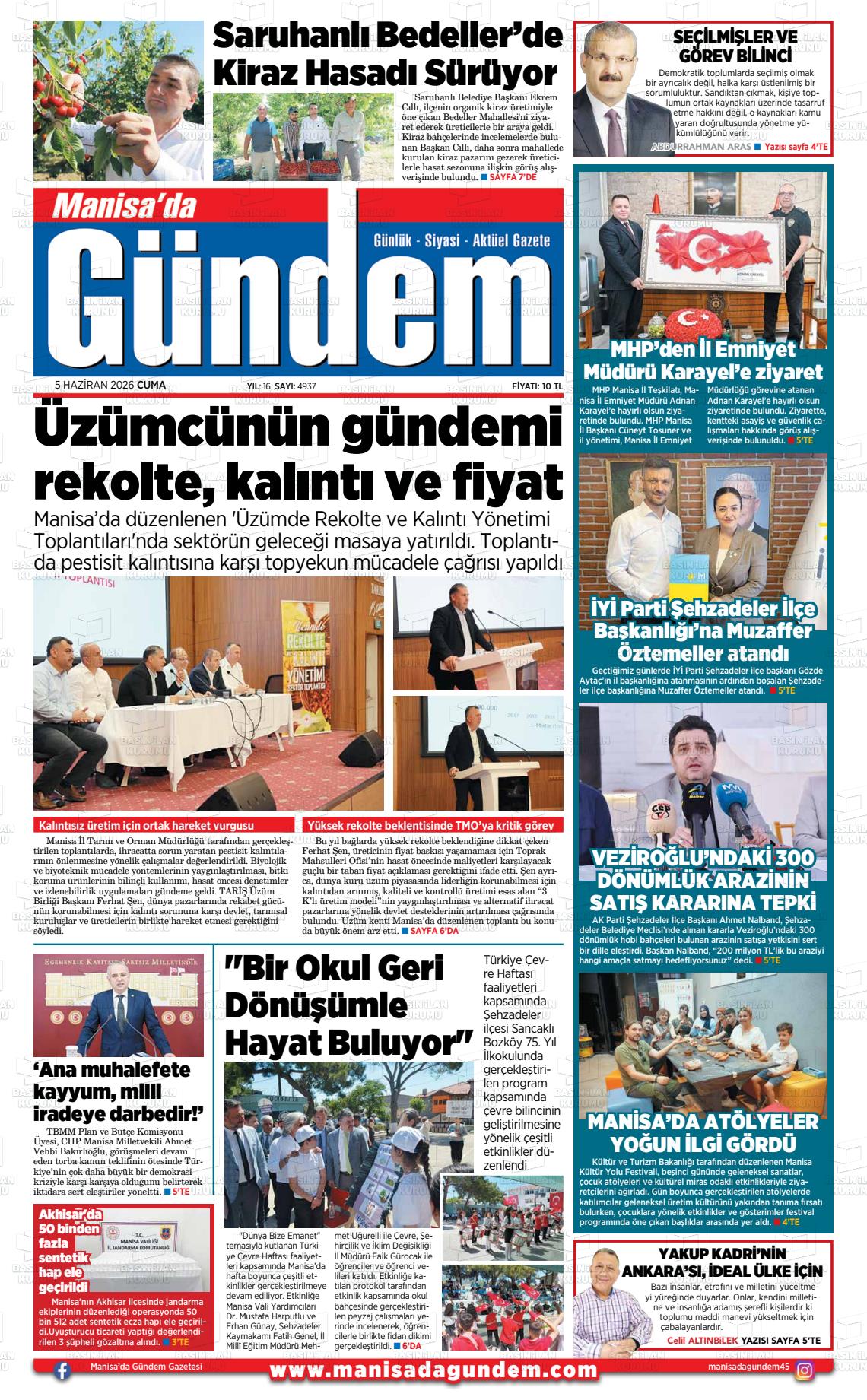 Manisa Dagundem 05.06.2026