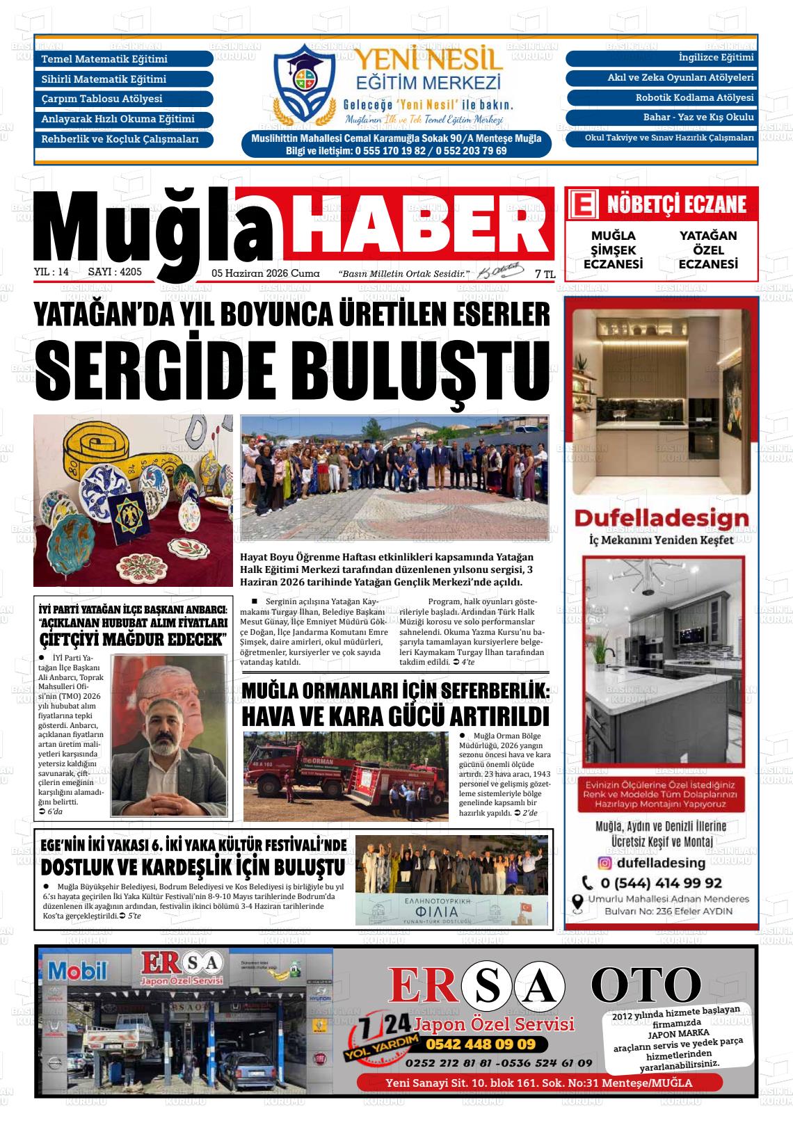 Mugla Haber 05.06.2026