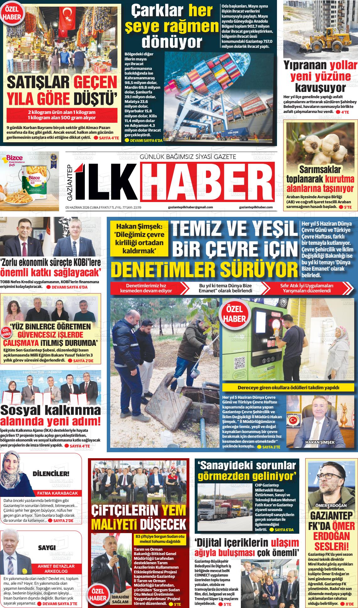 Sabah(gaziantep) 05.06.2026