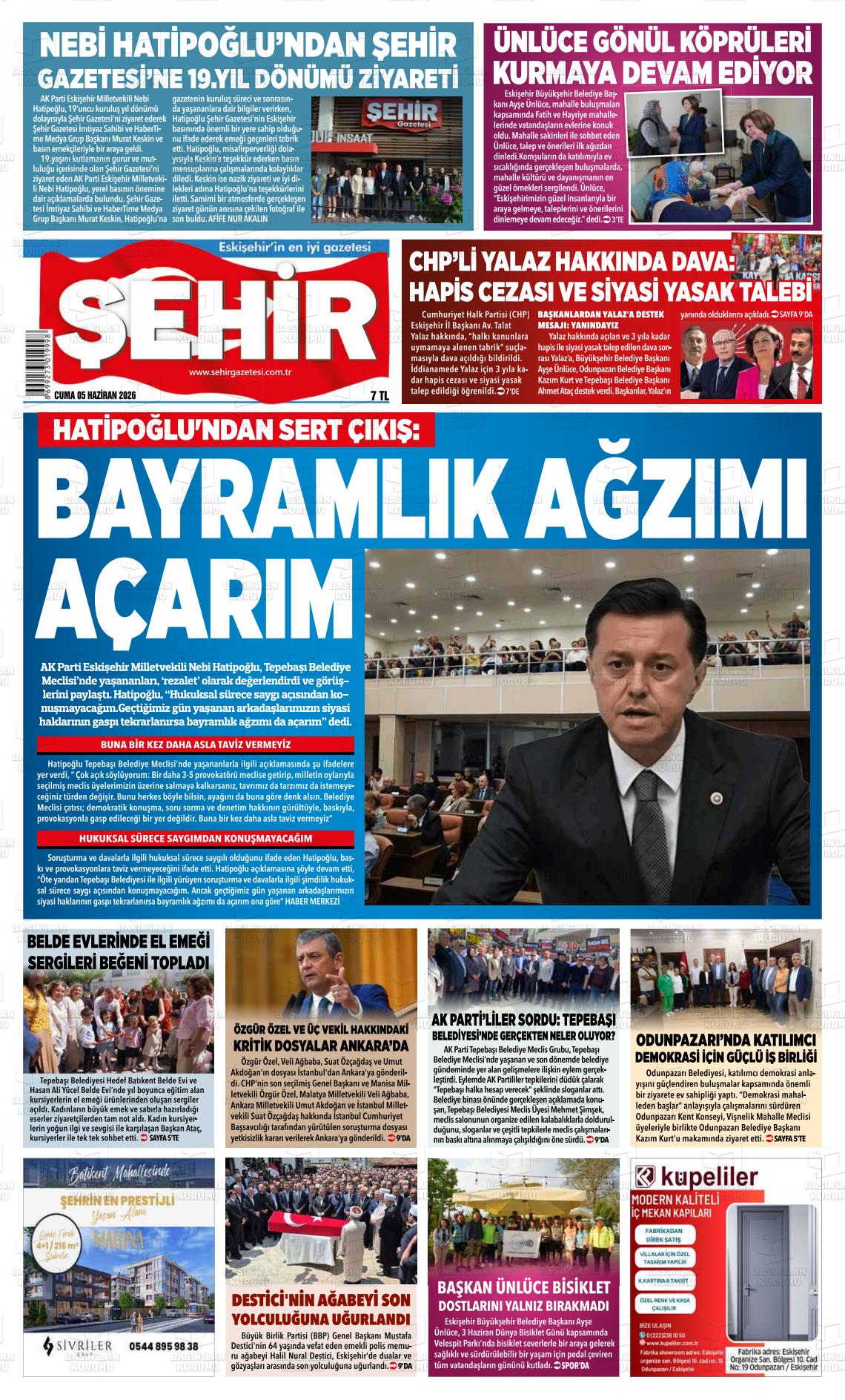 Eskisehir Sehir 05.06.2026