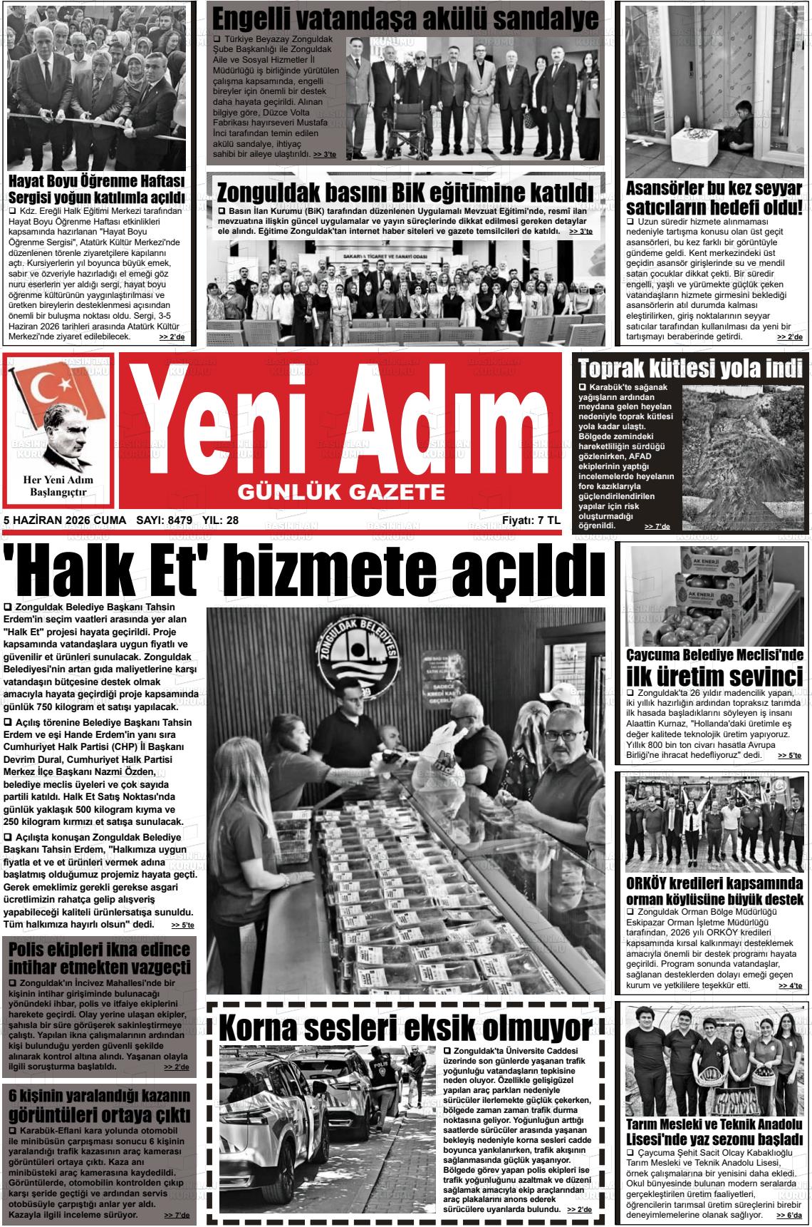 Zonguldak Yeniadim 05.06.2026