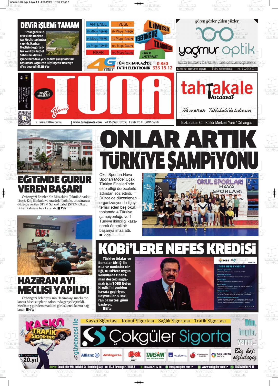 Izmir Yenigun 05.06.2026