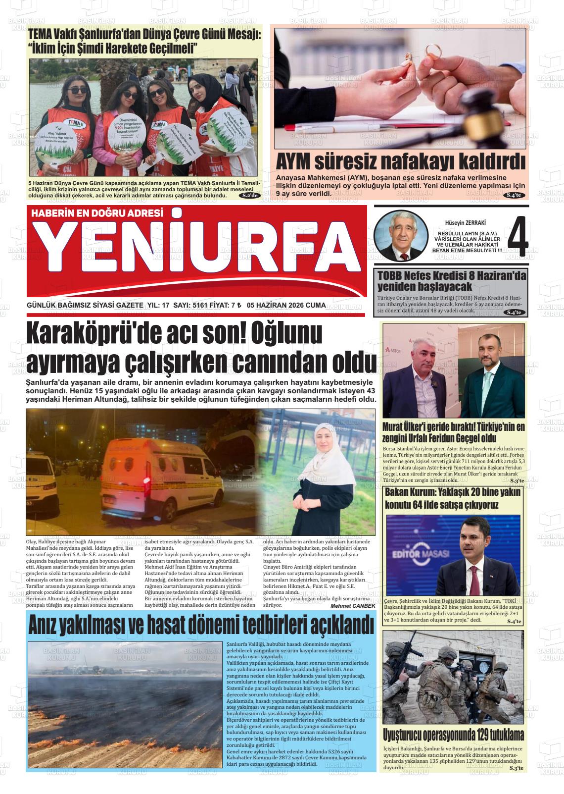 Sanliurfa Yeniurfa 05.06.2026