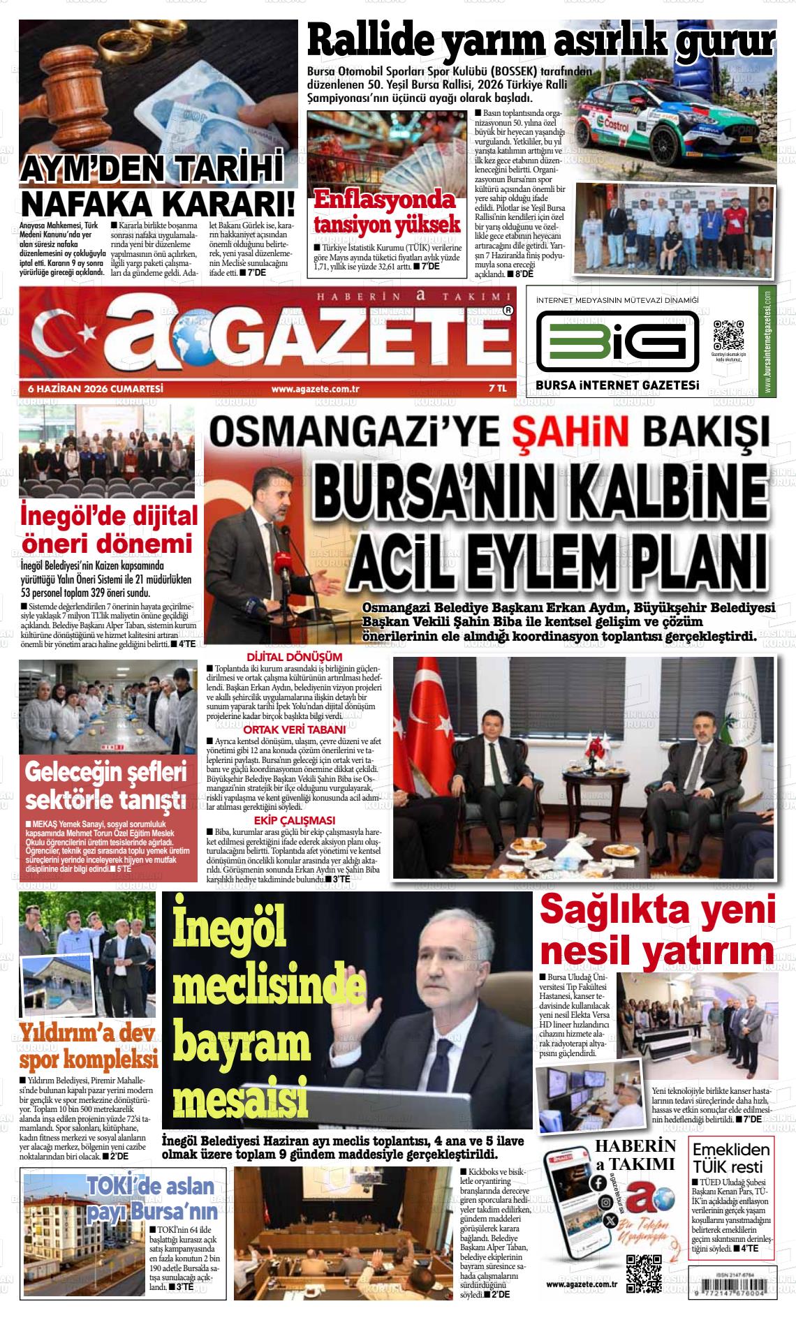 Bursa Agazete 06.06.2026