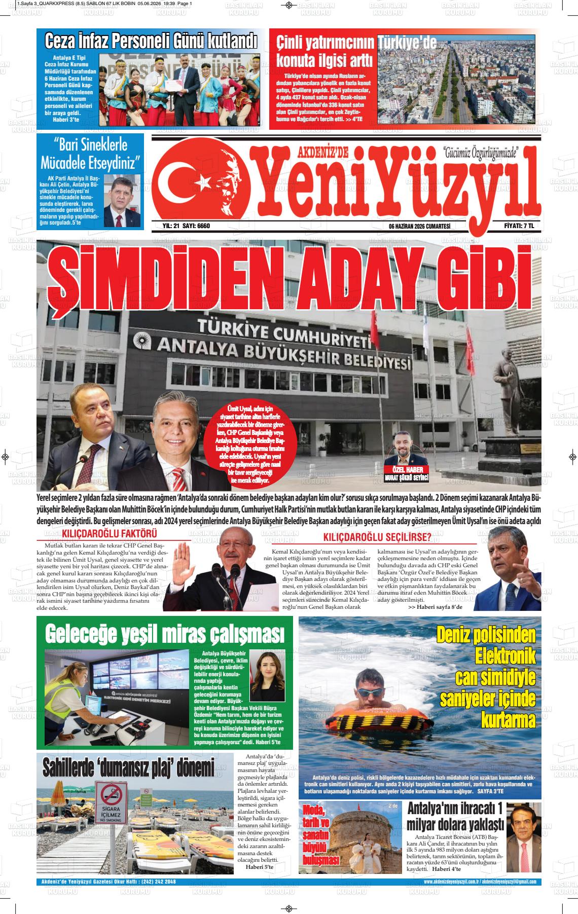 Antalya Akdenizdeyeniyuzyil 06.06.2026