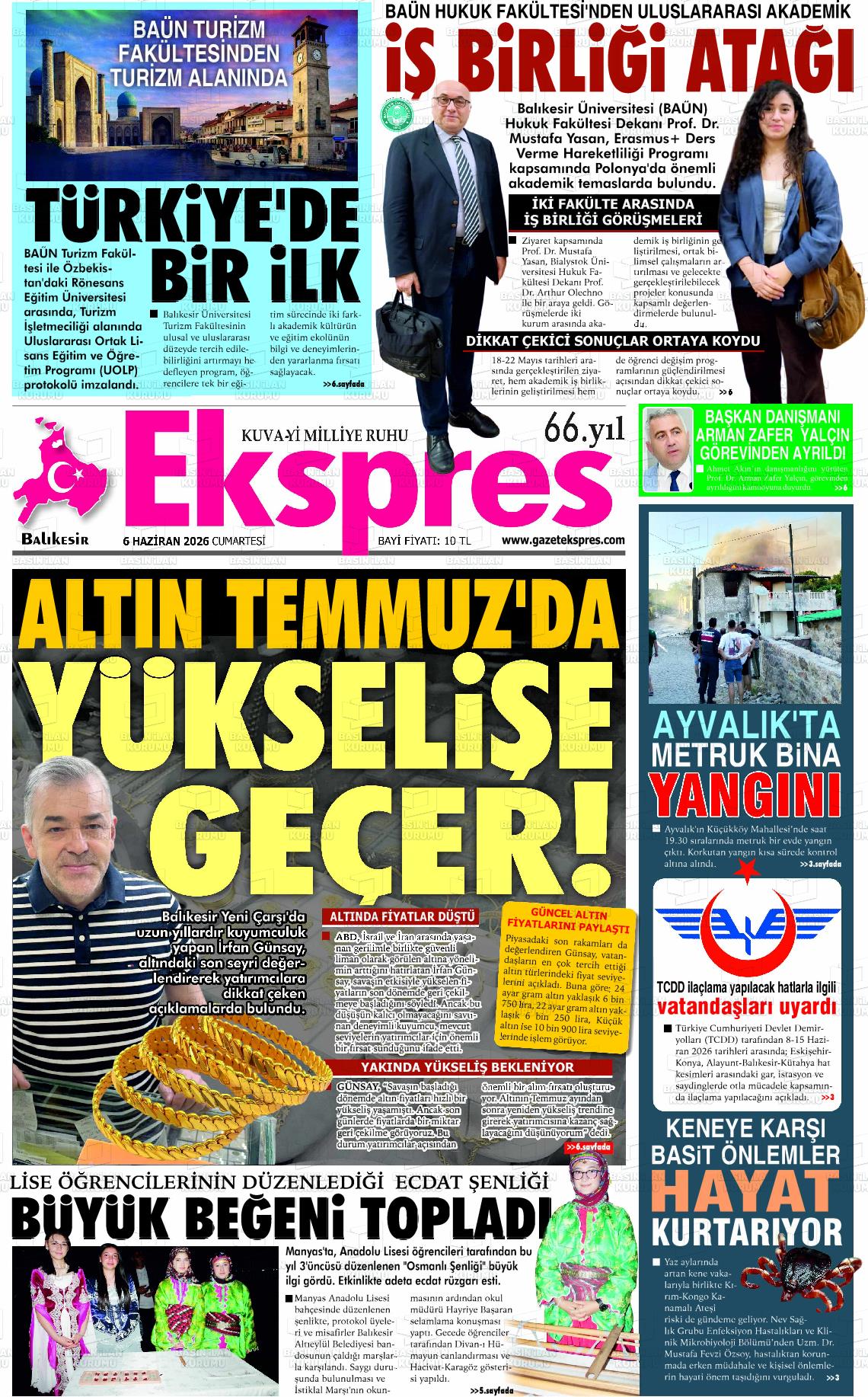 Balikesir Ekspres 06.06.2026