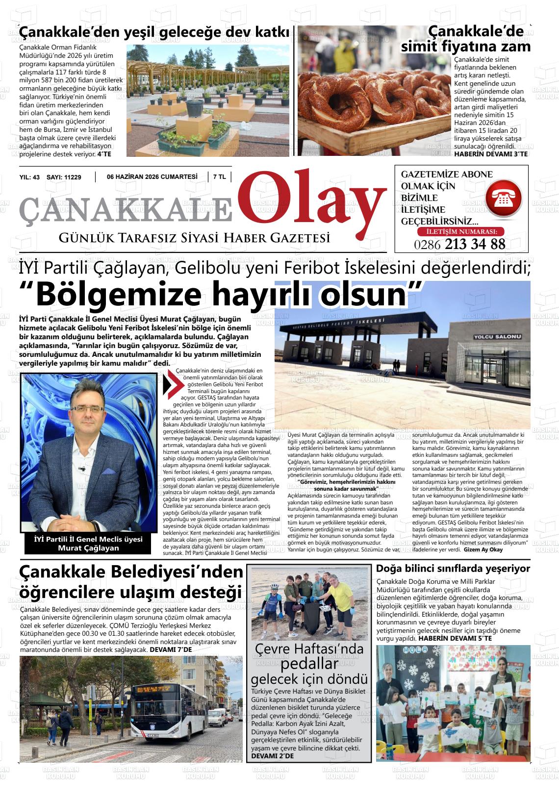Canakkale Olay 06.06.2026