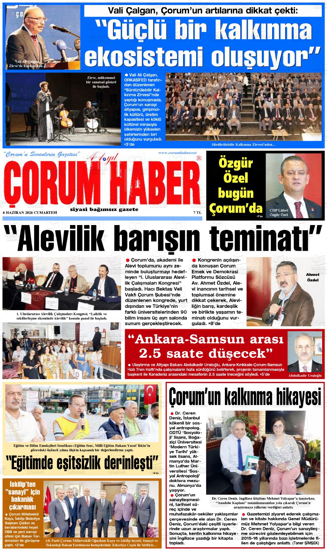 Corum Haber 06.06.2026