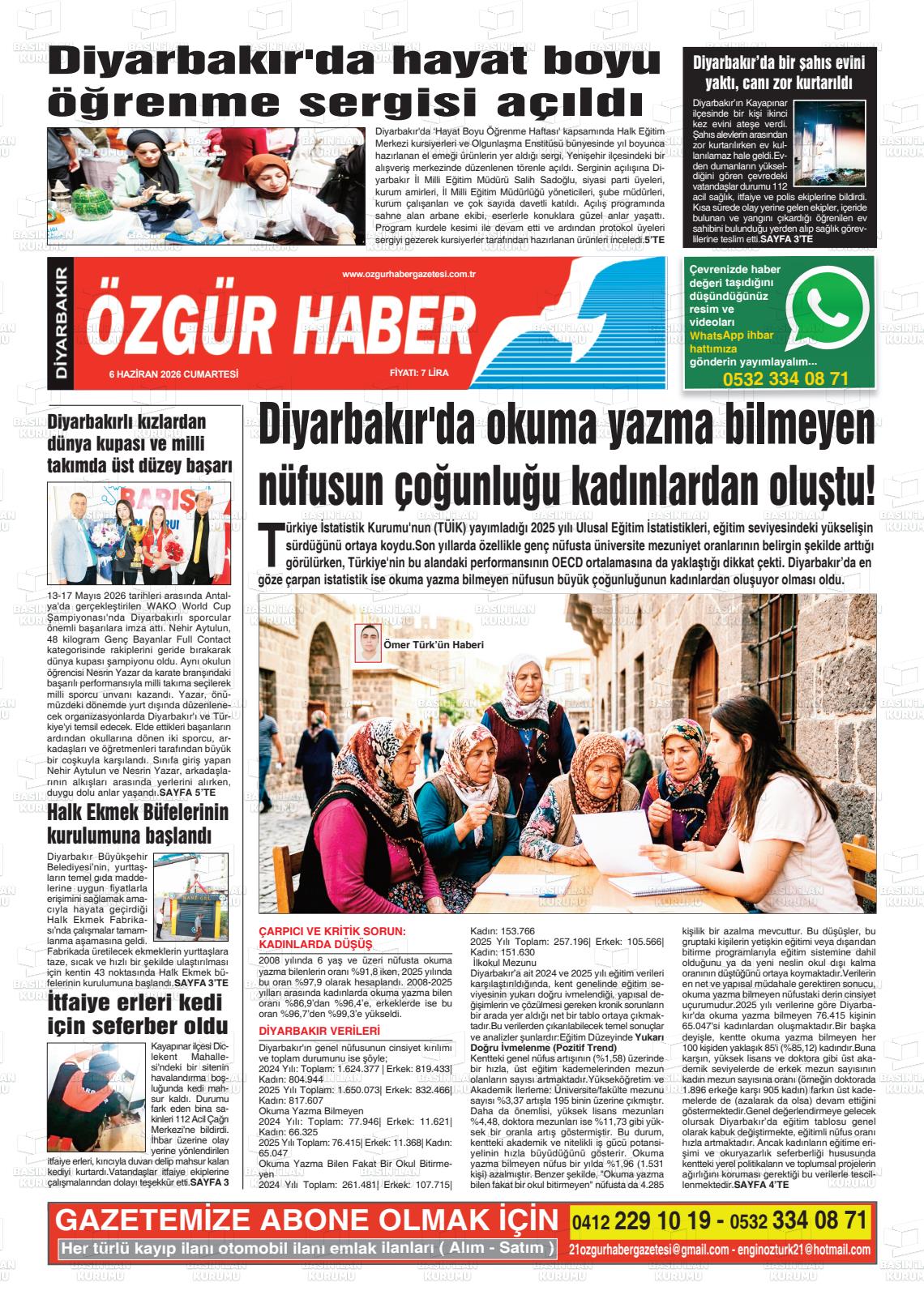 Diyarbakir Ozgurhaber 06.06.2026
