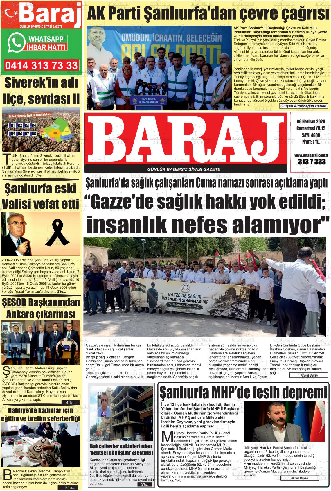 Sanliurfa Dundenbugunesafak 06.06.2026