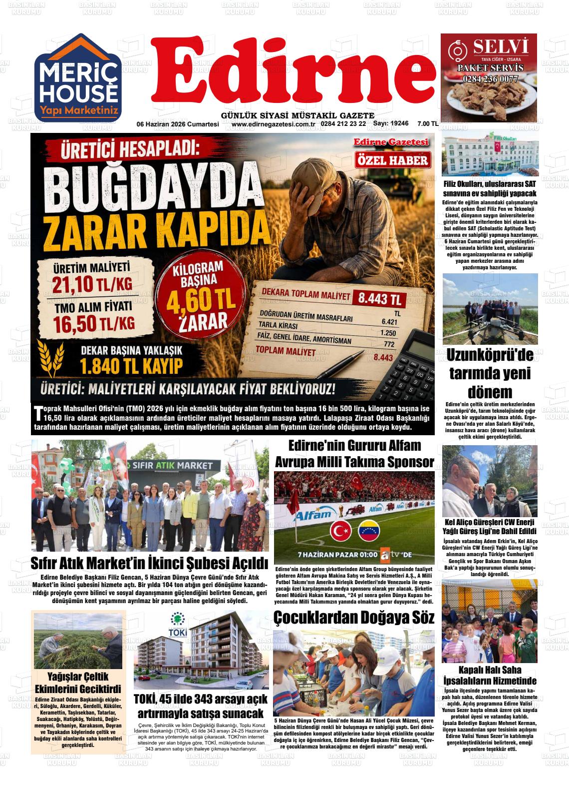 Edirne 06.06.2026