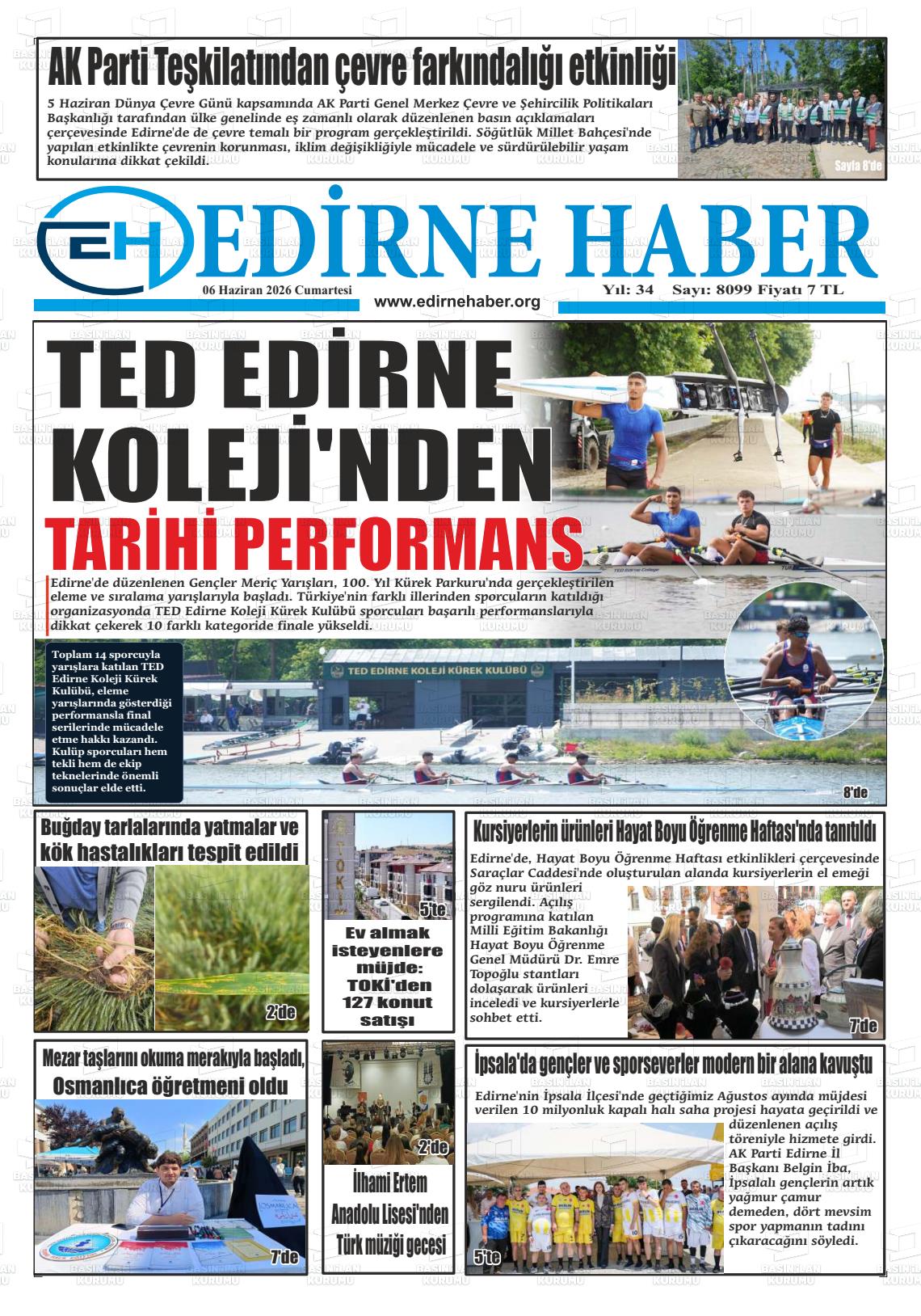 Edirne Haber 06.06.2026