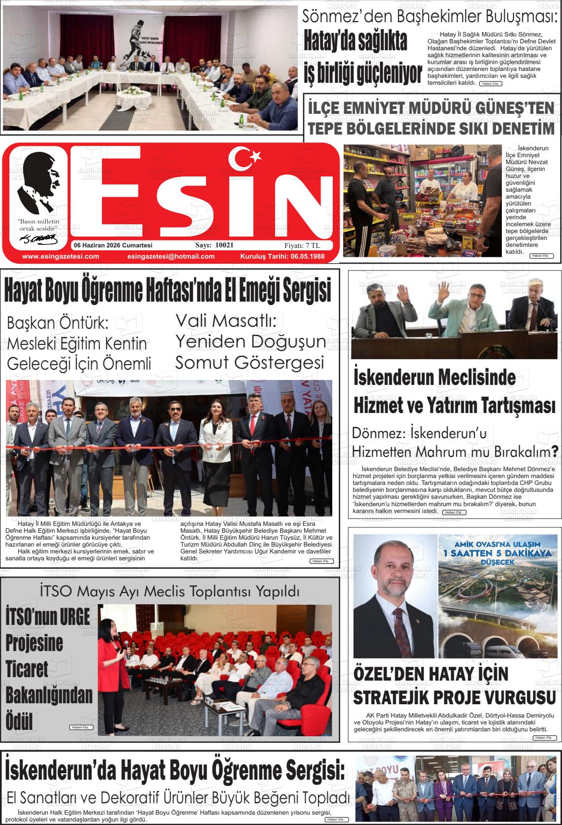 Hatay Esin 06.06.2026