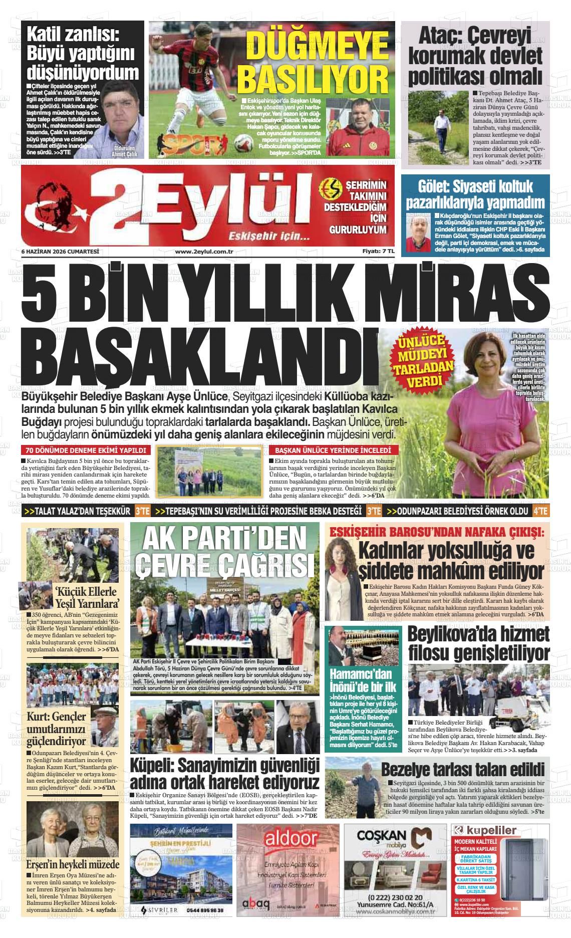 Eskisehir 2 Eylul 06.06.2026