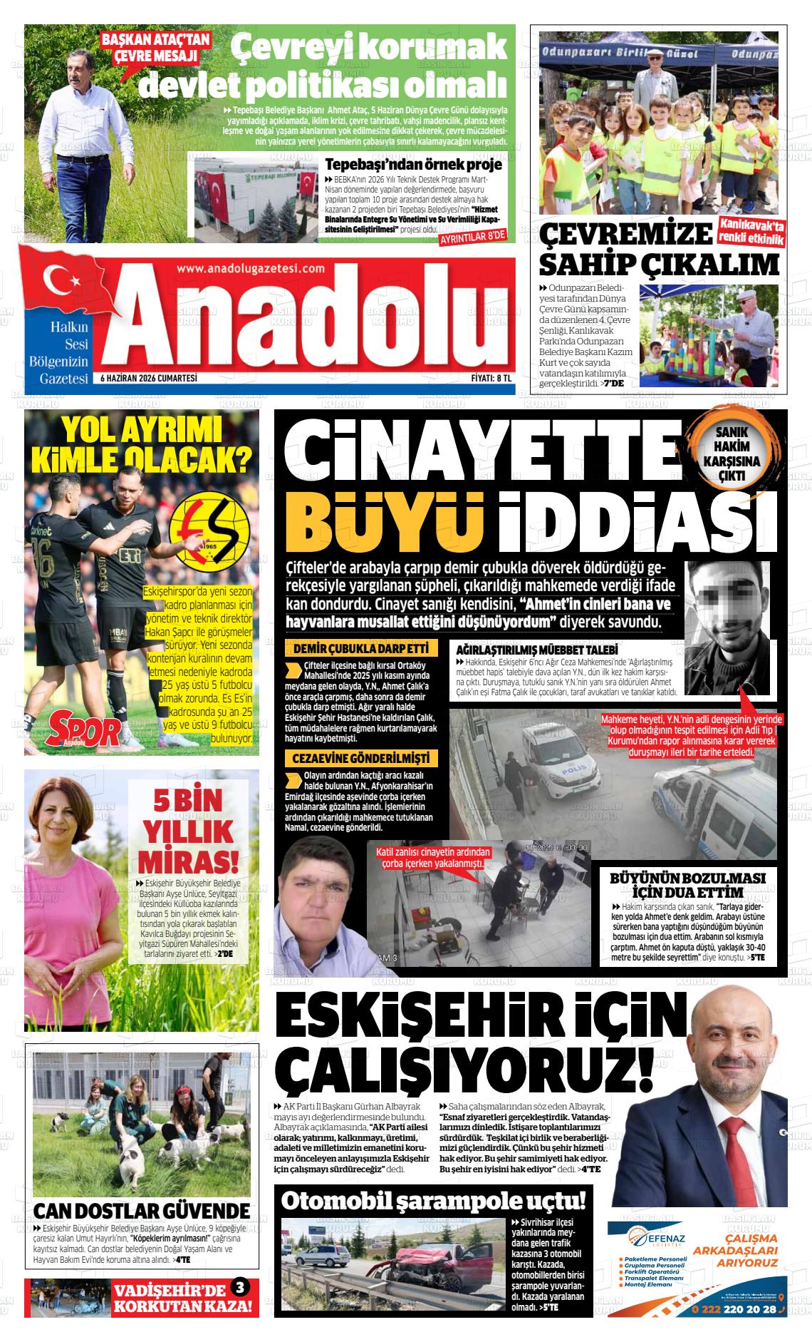 Eskisehir Anadolu 06.06.2026
