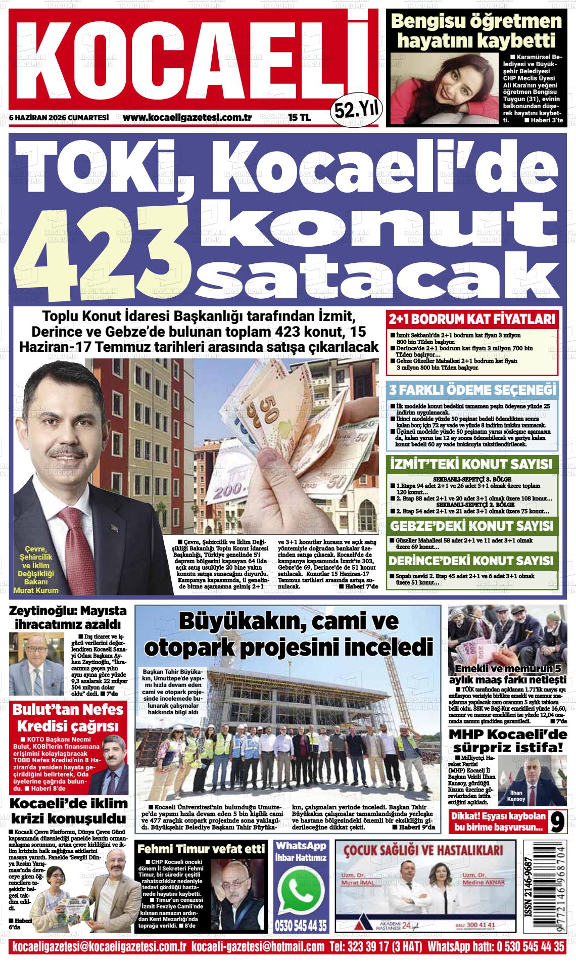 Kocaeli 06.06.2026