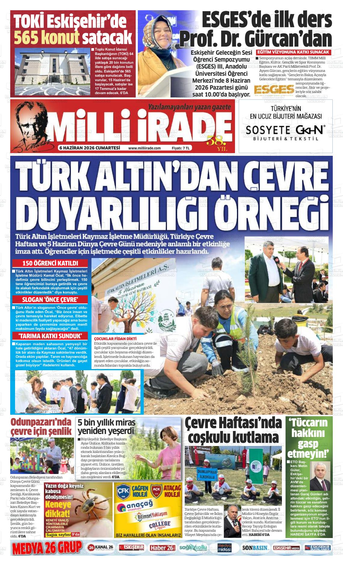 Konya Milliirade 06.06.2026