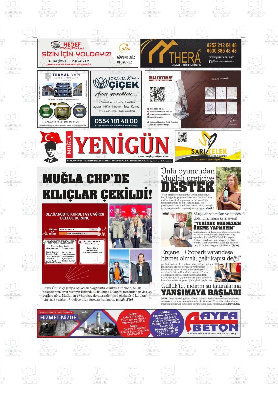 Mugla Yenigun 06.06.2026