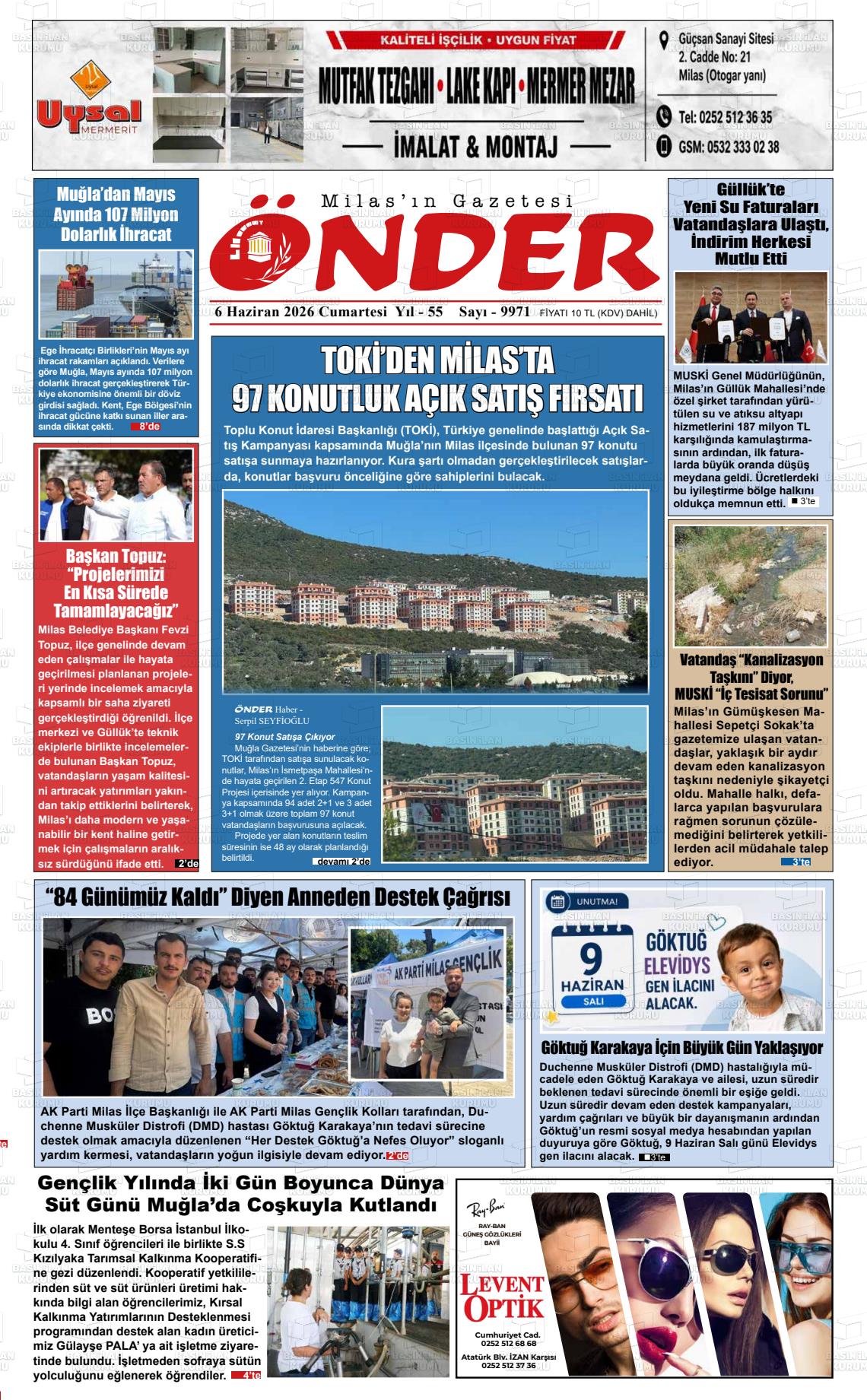 Mugla Onder 06.06.2026