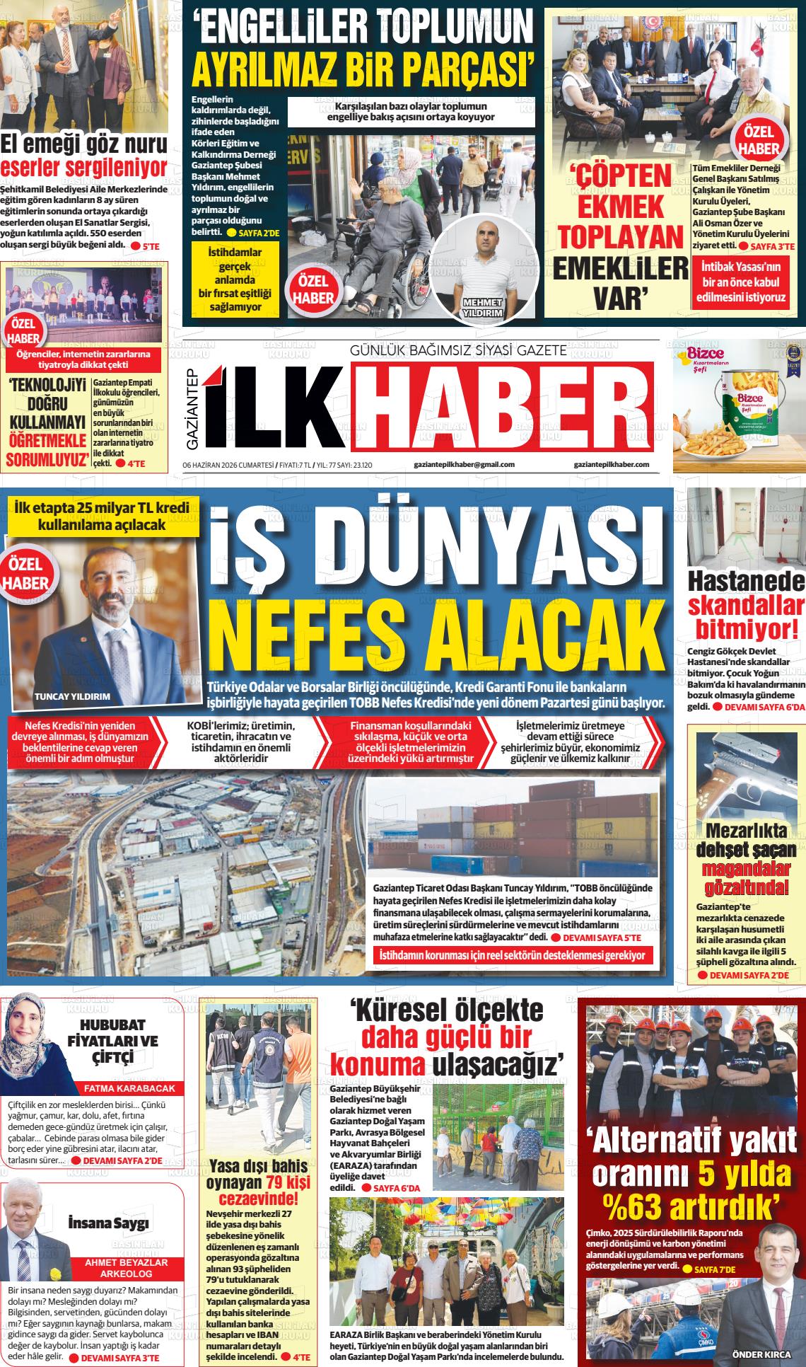 Sabah(gaziantep) 06.06.2026