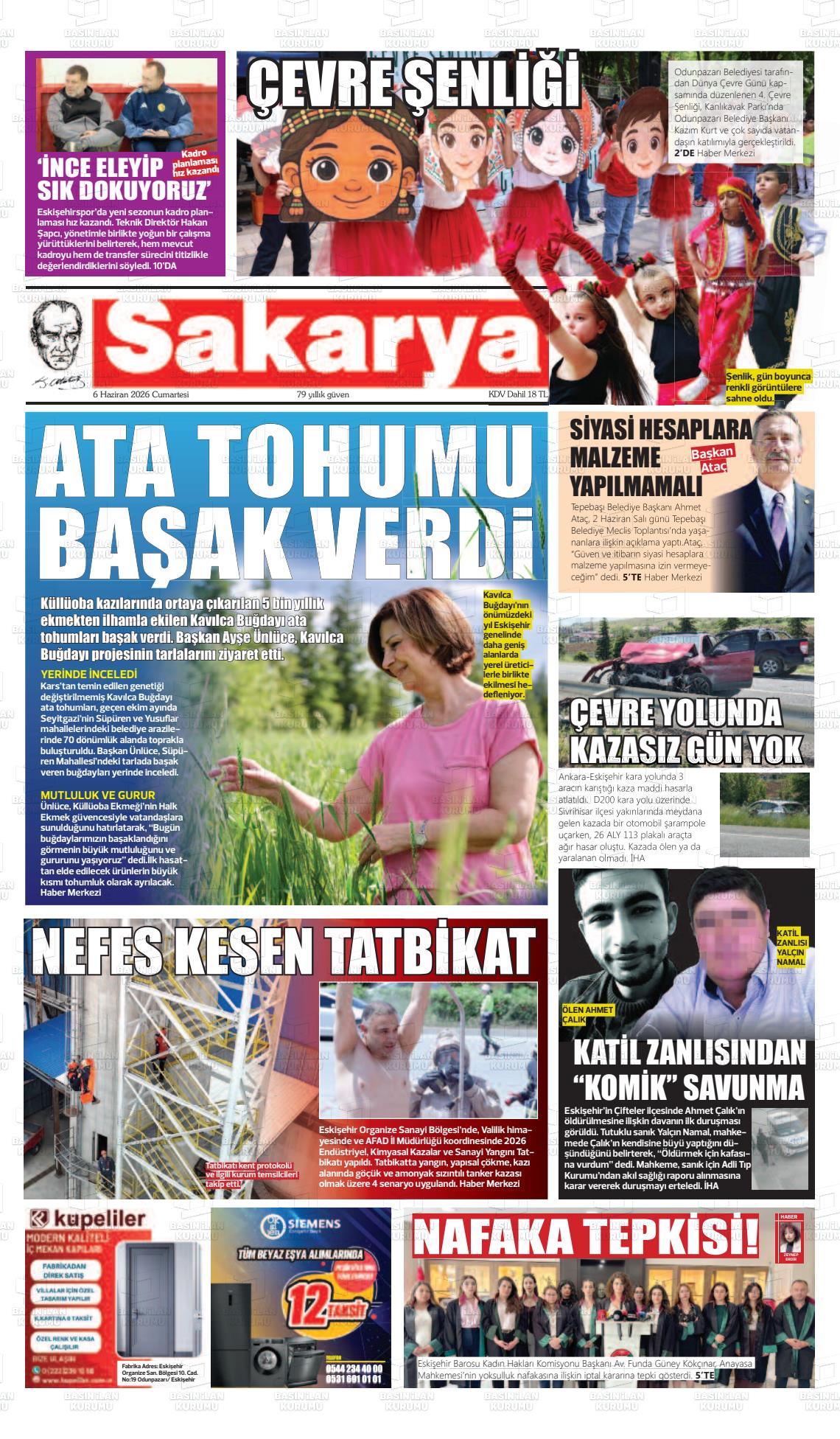Eskisehir Sakarya 06.06.2026