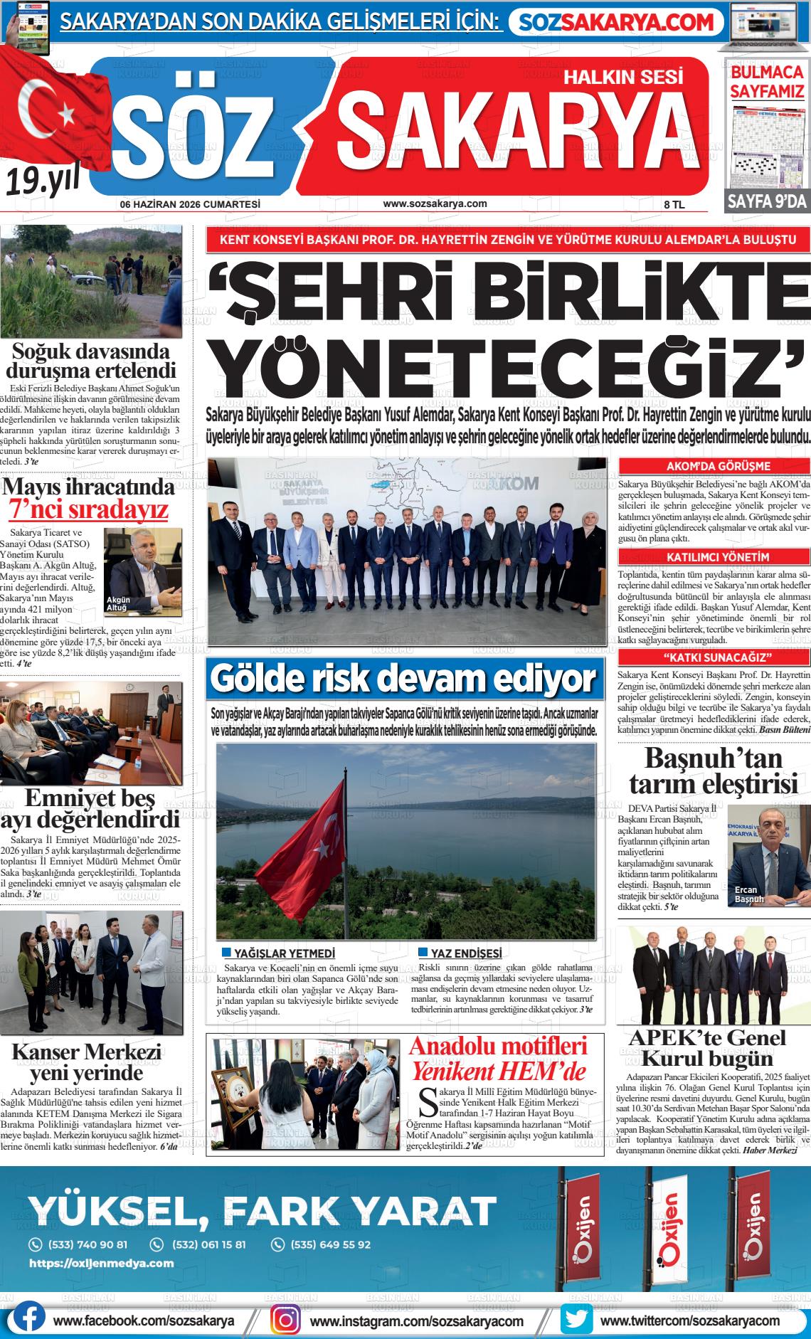 Sakarya Halk 06.06.2026