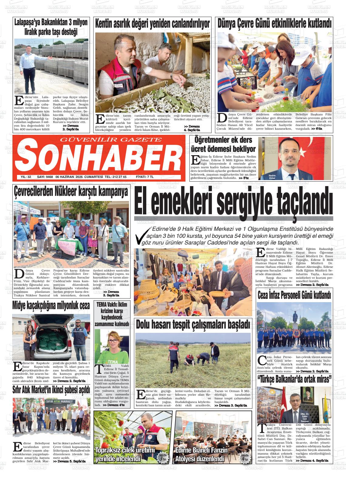Eskisehir Sonhaber 06.06.2026